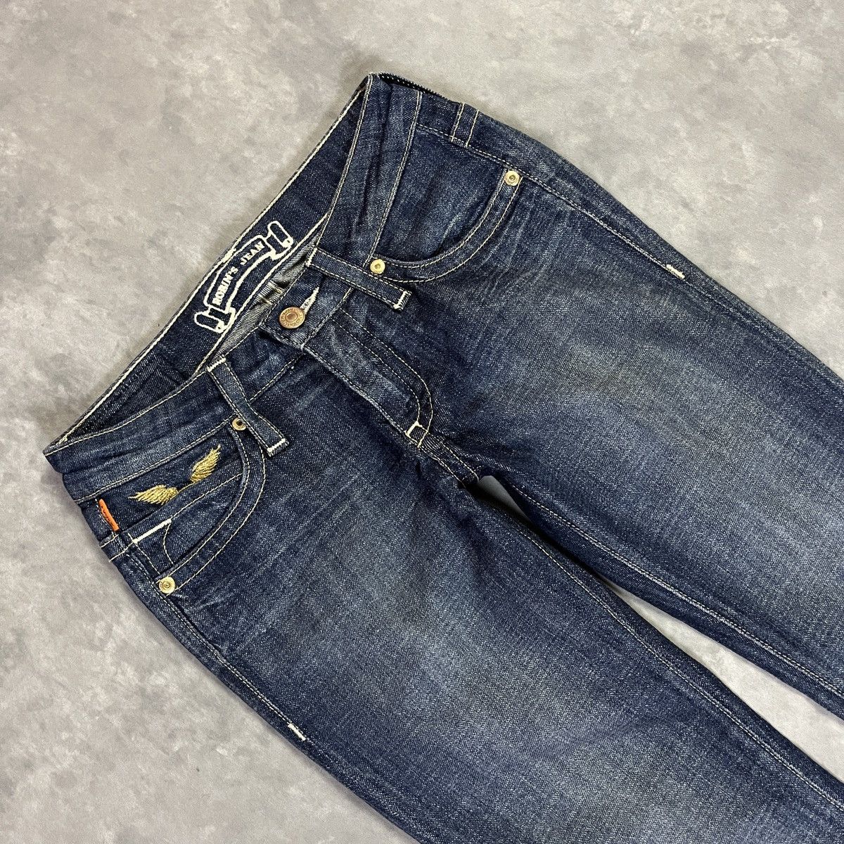 Robins Jeans Robin’s Jean Vintage Studded Crystal Pocket Skinny Jeans Size US 26 / EU 42 - 3 Thumbnail