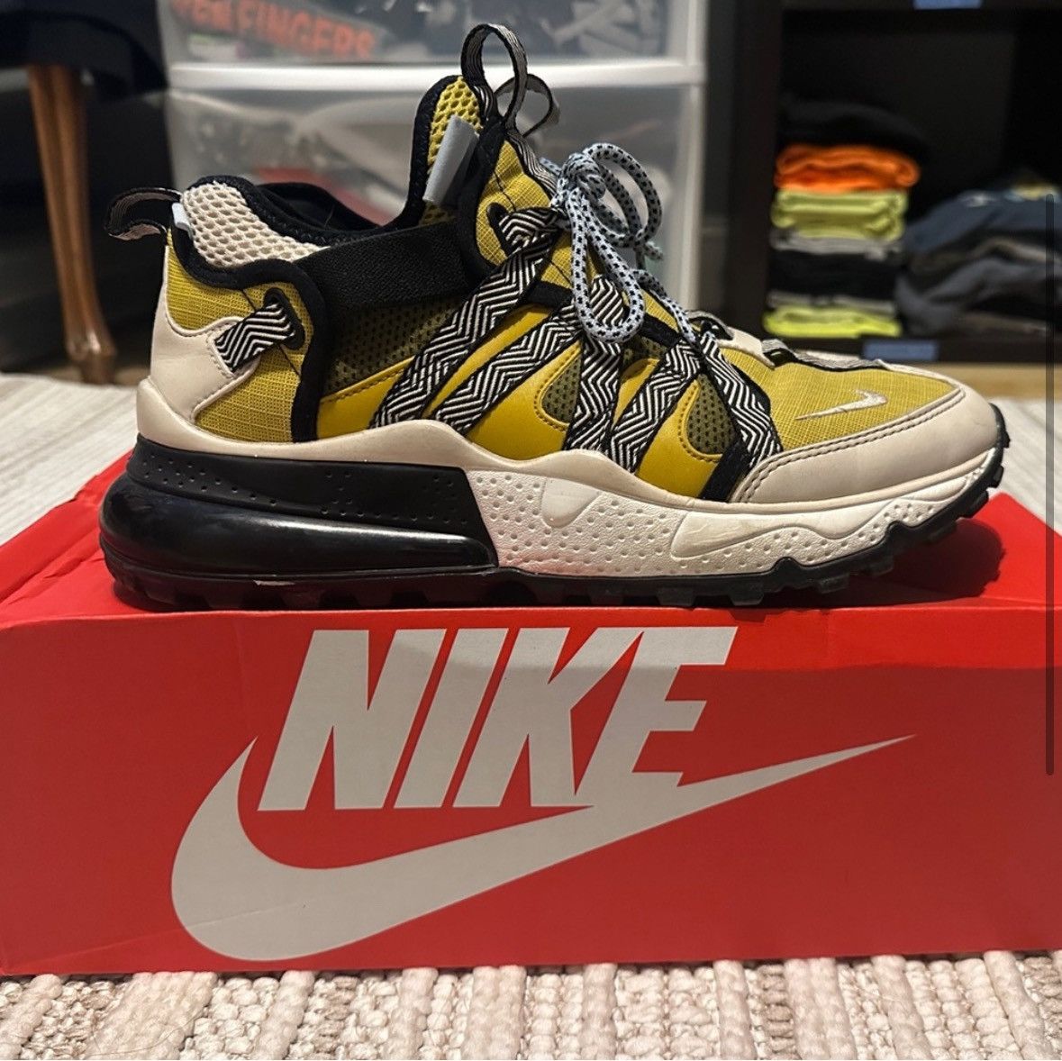 Nike NIKE AIR MAX 270 BOWFIN SNEAKERS - RUNNING SHOES Size 8.5 Size US 8.5 / EU 41-42 - 3 Thumbnail