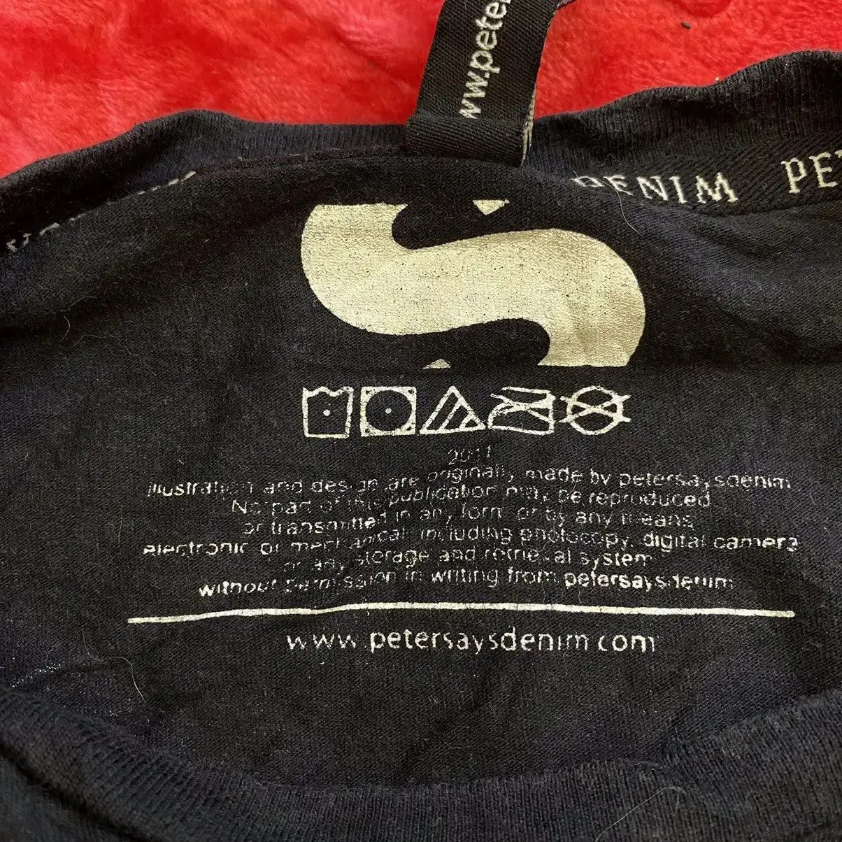 Vintage PETER SAYS DENIM Natural Dye Stock Logo Tee Shirt Top Size US S / EU 44-46 / 1 - 4 Thumbnail