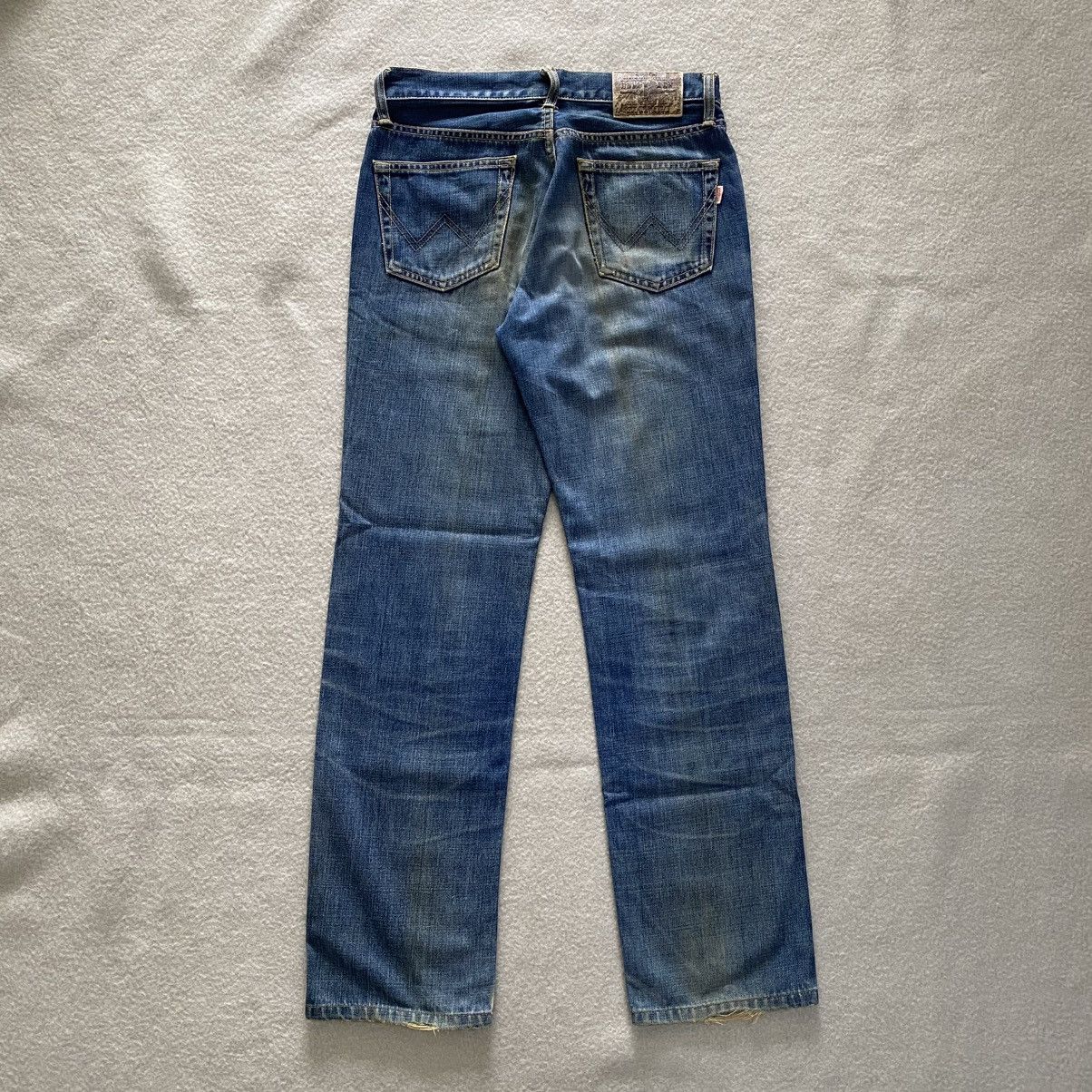 Edwin Vintage Edwin Distressed Dirty Jeans w29 Size US 29 - 5 Thumbnail
