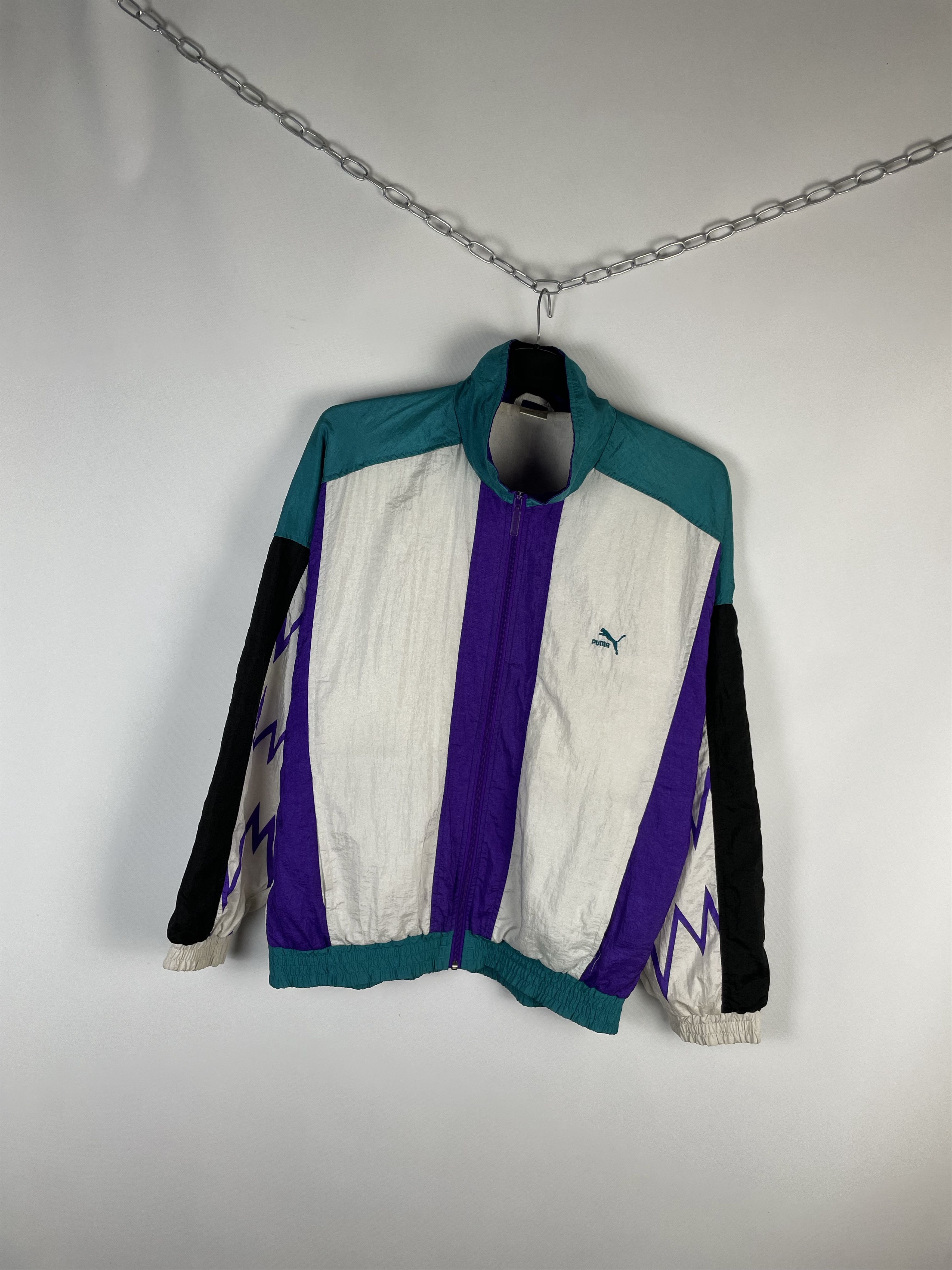 Puma Puma vintage track jacket 90s Size US L / EU 52-54 / 3 - 2 Thumbnail