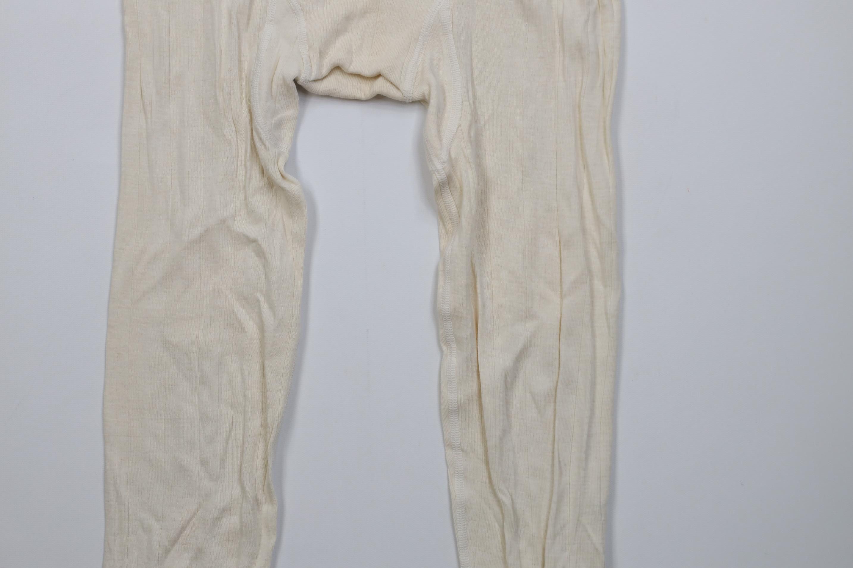 Jockey Vintage 40s Jockey Coopers Y Front Thermal Knit Pants USA Size US 34 / EU 50 - 3 Thumbnail