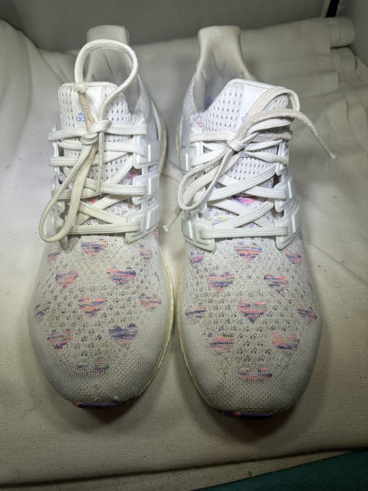 Adidas Adidas UltraBoost 1.0 Valentines Day White Women's 10.5 Size US 10.5 / IT 40.5 - 2 Thumbnail
