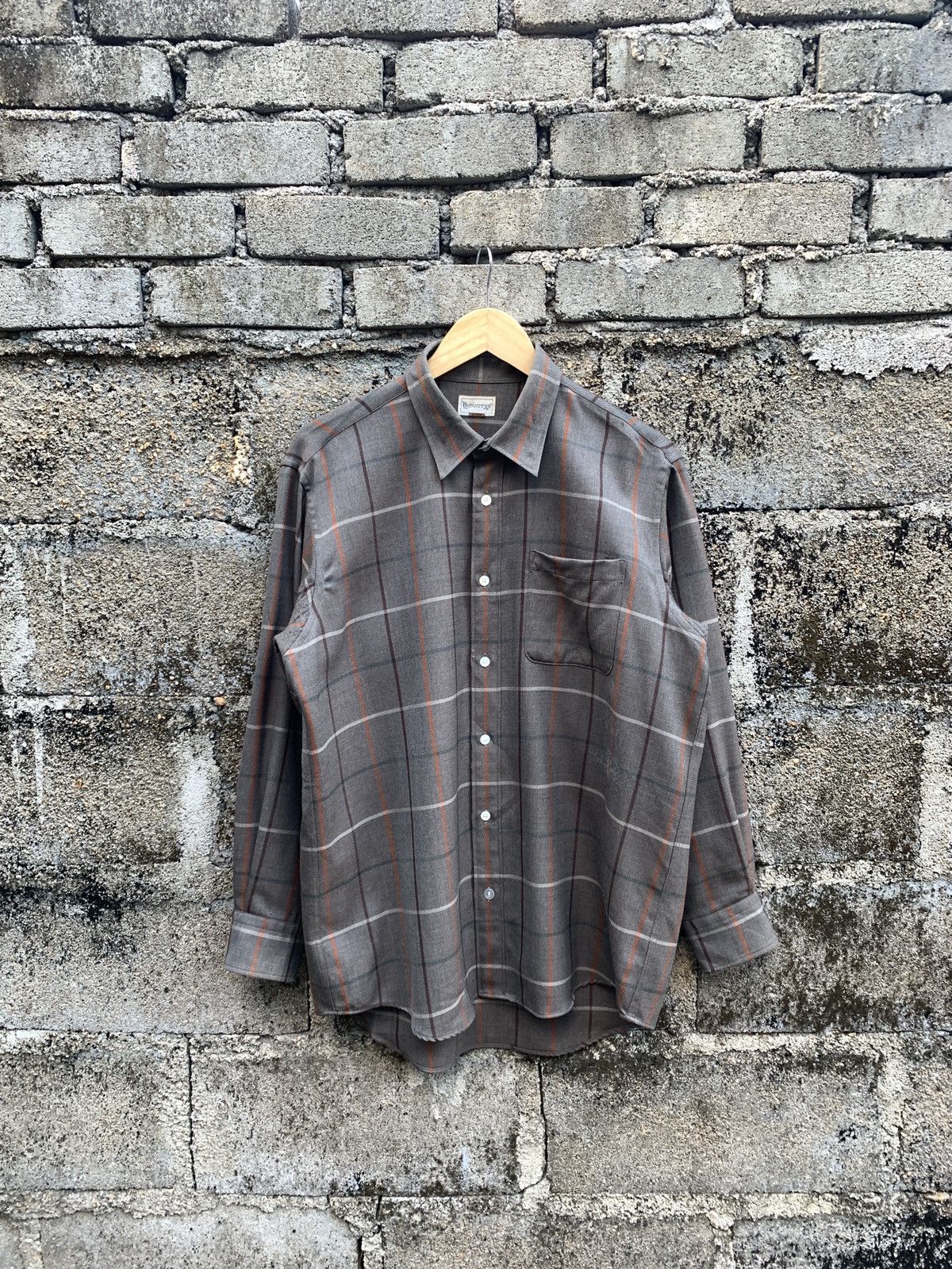 Burberry × Vintage Vintage Burberrys Button Up Jacket Size US M / EU 48-50 / 2 - 1 Thumbnail