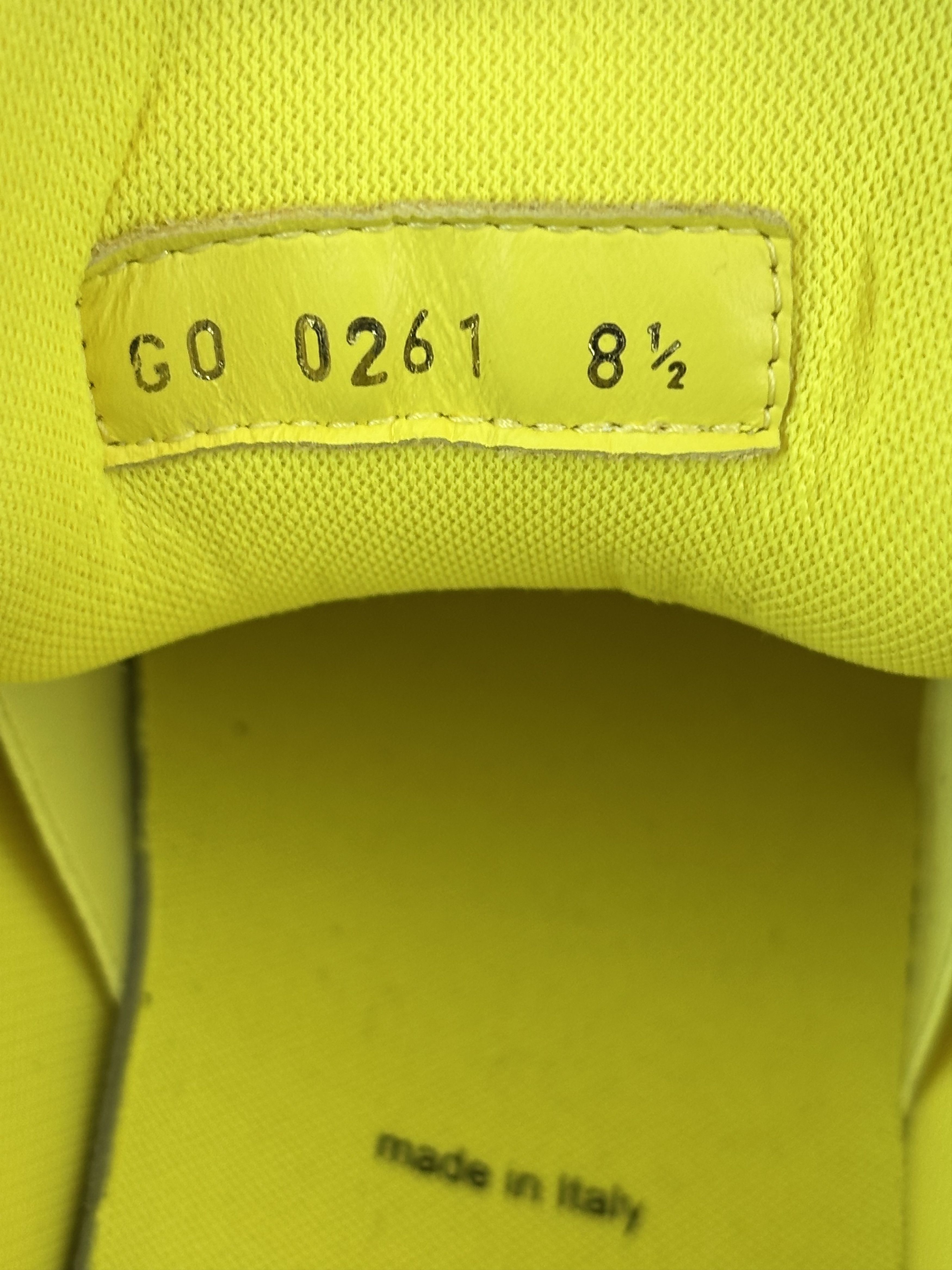 Louis Vuitton Louis Vuitton Yellow & Blue Sprint Sneakers Size US 9.5 / EU 42-43 - 8 Thumbnail