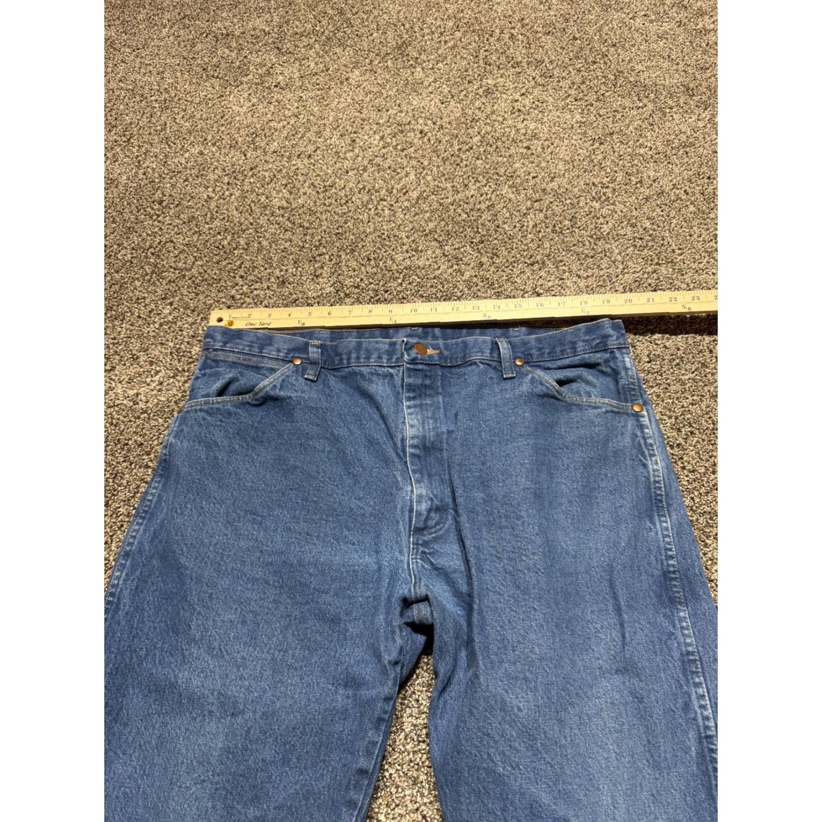 Wrangler Wrangler Jeans 13MWZ 974 Denim 40X32 Lot of 2 Bootcut Blue 40 in 5-Pocket Mens Regular Cowboy Cut Shirt? Size US 40 / EU 56 - 6 Thumbnail