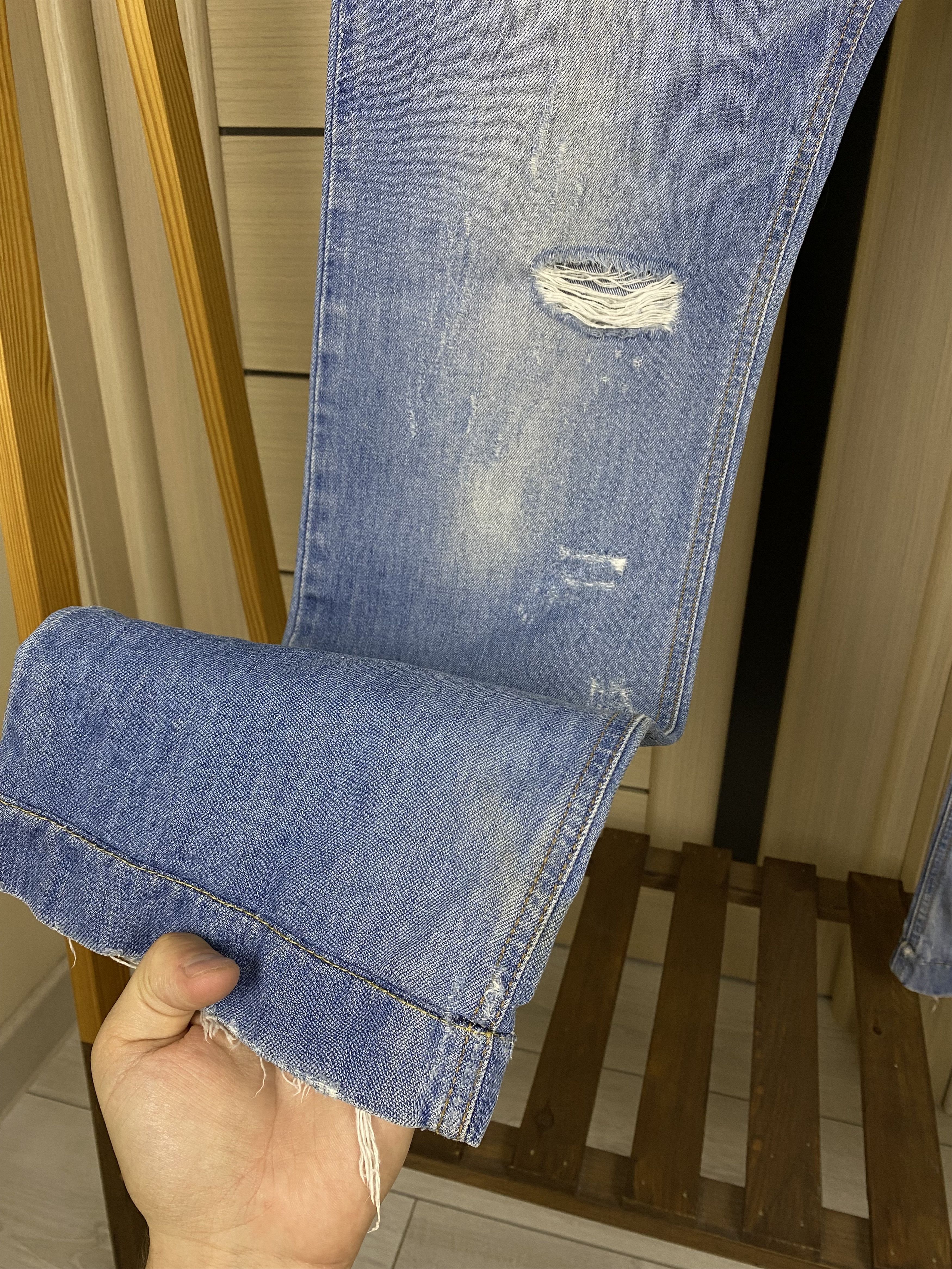 Dolce & Gabbana Dolce Gabbana marina yachting distressed washed jeans Size US 32 / EU 48 - 9 Thumbnail