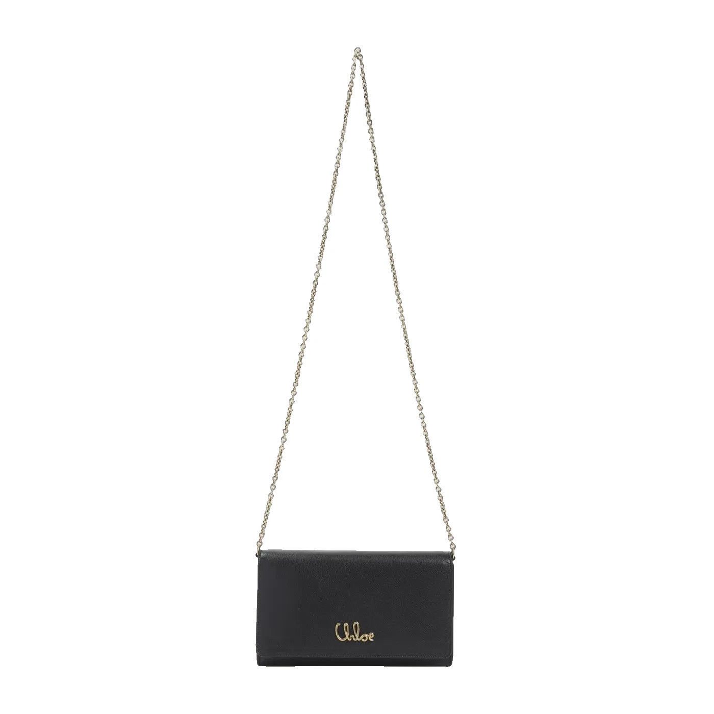 Chloe Chloe Black Leather Shoulder Bag New & Authentic Size ONE SIZE - 4 Thumbnail