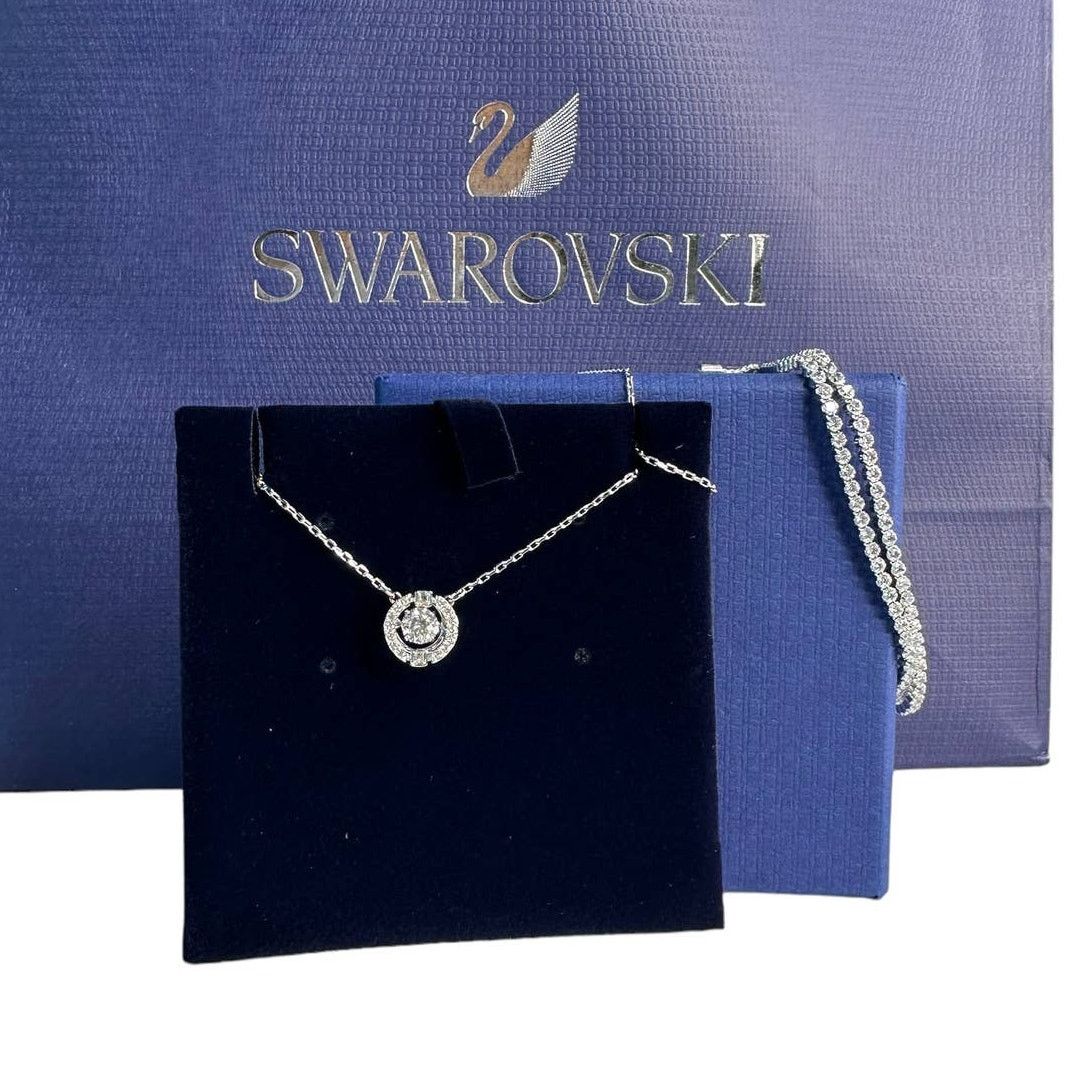 Swarovski Sparkling Dance Necklace and Bracelet set