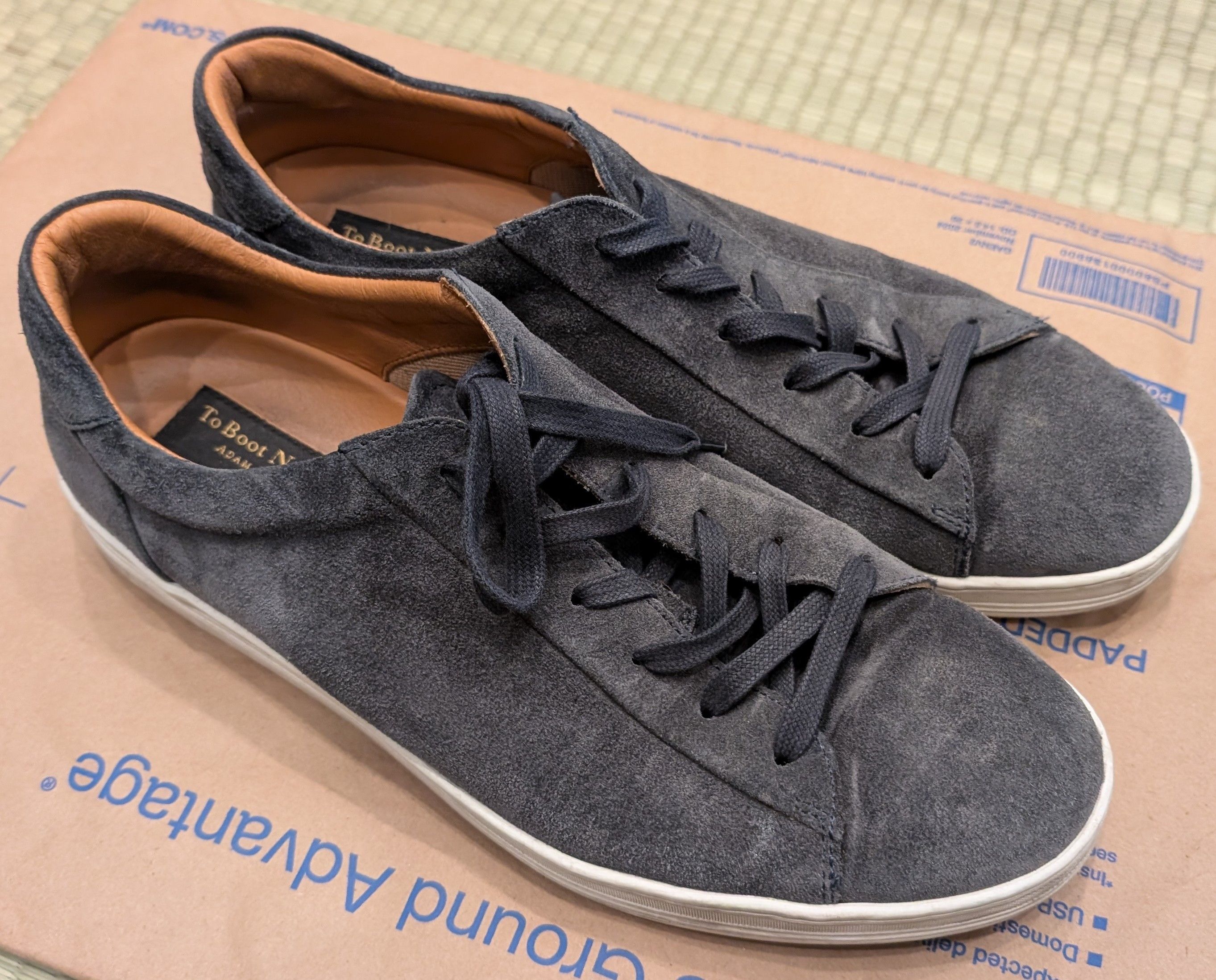 To Boot New York To Boot New York Adam Derrick Suede Leather Sneakers Size US 13 / EU 46 - 1 Thumbnail