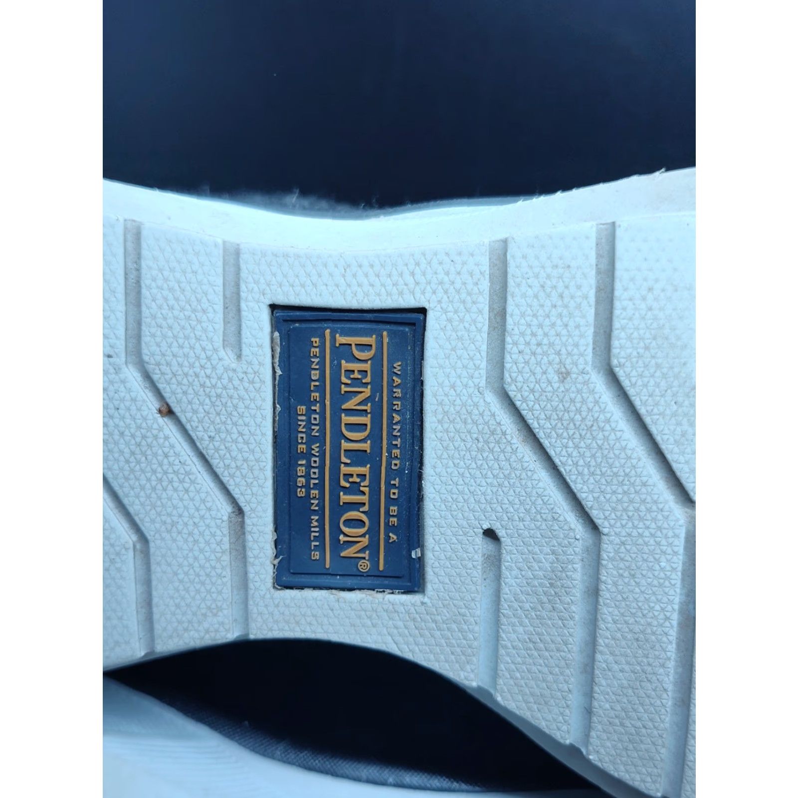 Pendleton VINTAGE Pendleton Wool Blend Women's Sneakers Casual Shoes US Size 9 Charcoal Black Slip Resistant Vibram Size US 7 / IT 37 - 7 Thumbnail