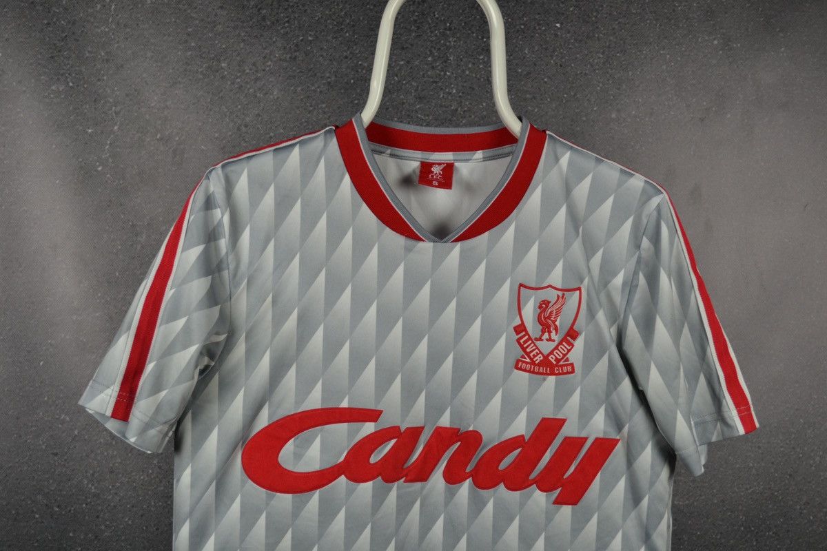Vintage Liverpool 1991 Away Football Shirt Retro Soccer Jersey Size US S / EU 44-46 / 1 - 3 Thumbnail