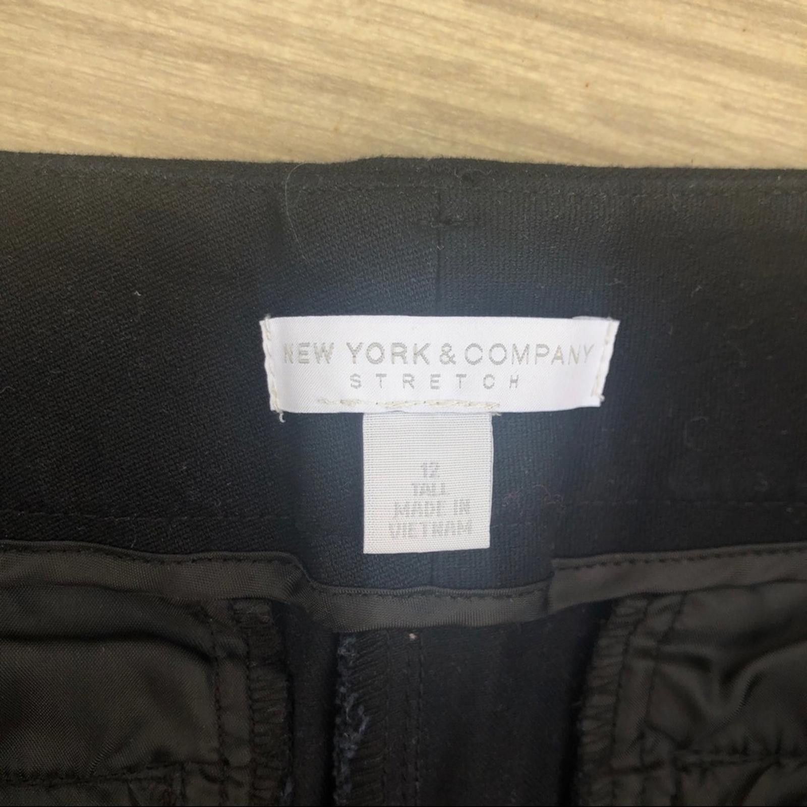 Other 12 Tall Black dress pants Ny&Co Size 34" / US 12 / IT 48 - 4 Thumbnail