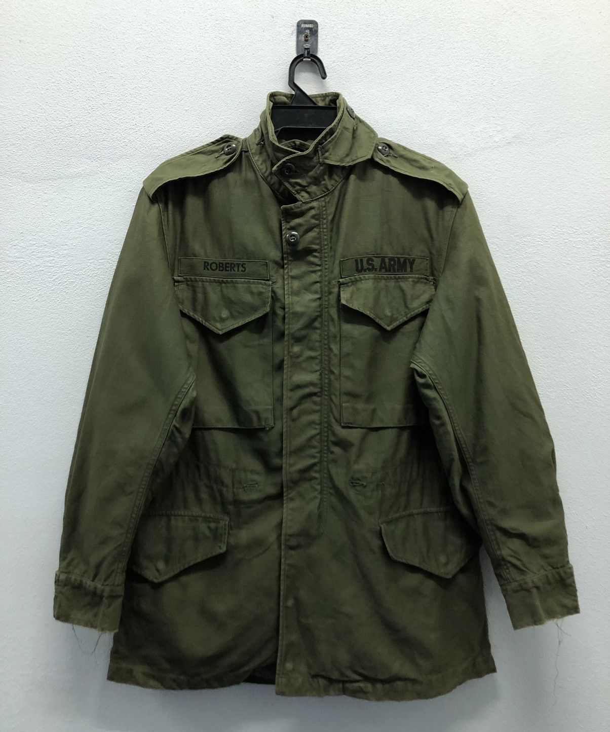 Vintage Vintage U.S.Army Roberts Contract Number 6039 Jacket Size US M / EU 48-50 / 2 - 1 Thumbnail