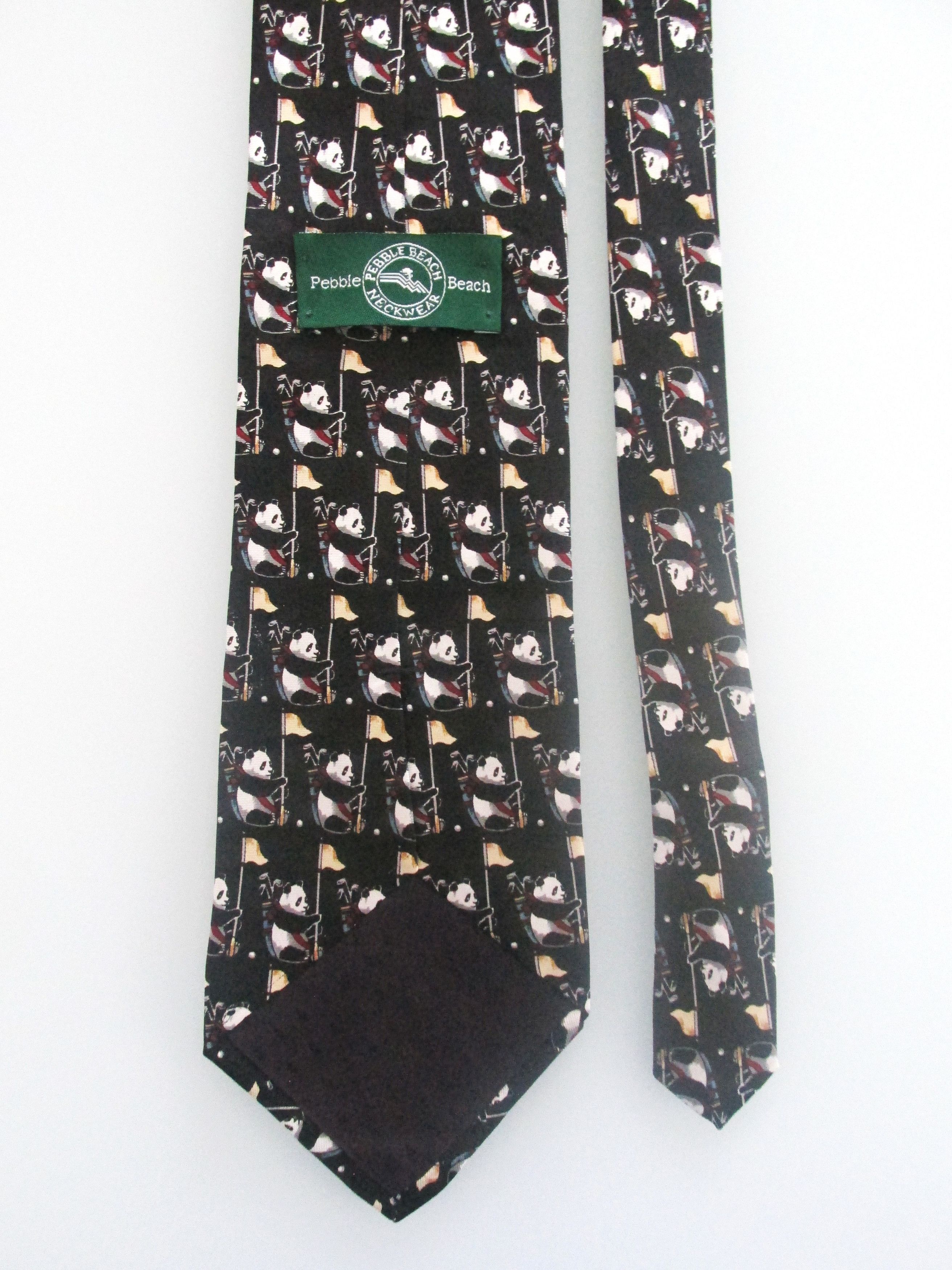 Other Pebble Beach Golf Men's Silk Tie Size ONE SIZE - 4 Thumbnail