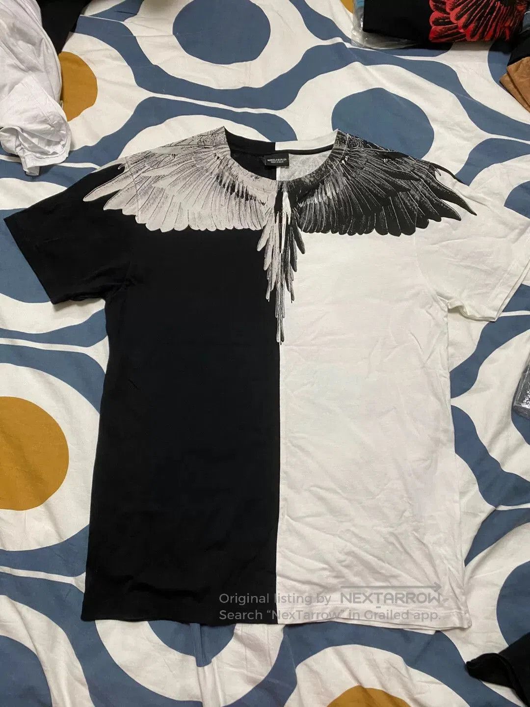 Marcelo Burlon Marcelo Burlon MB Wings Short Sleeve. Size US XXS / EU 40 - 1 Thumbnail
