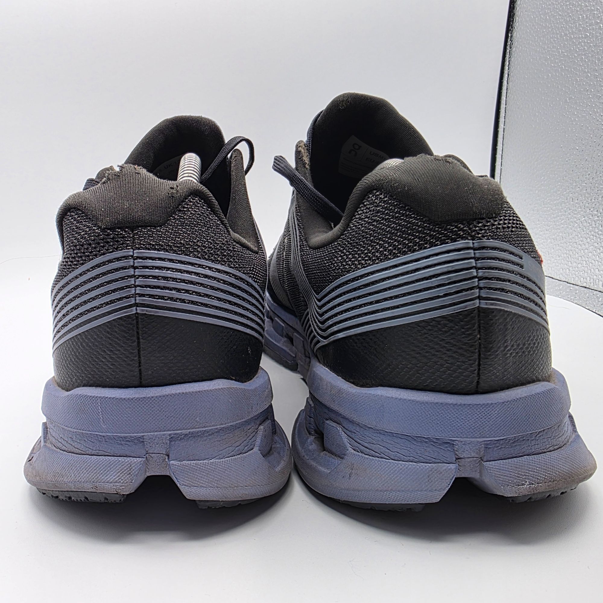 On On Cloudgo Mens Size 12.5 Black Shale Blue Athletic Running Size US 12.5 / EU 45-46 - 4 Thumbnail