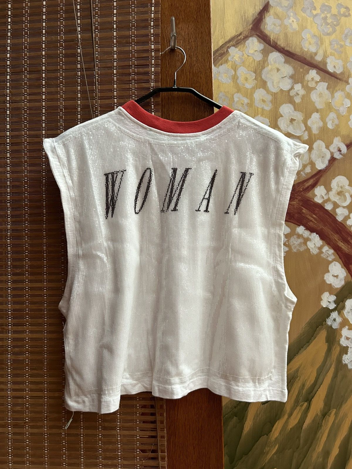 Off-White × Virgil Abloh Off-White by Virgil Abloh Sequins Butterfly Gym Tank Top Size M / US 6-8 / IT 42-44 - 2 Thumbnail