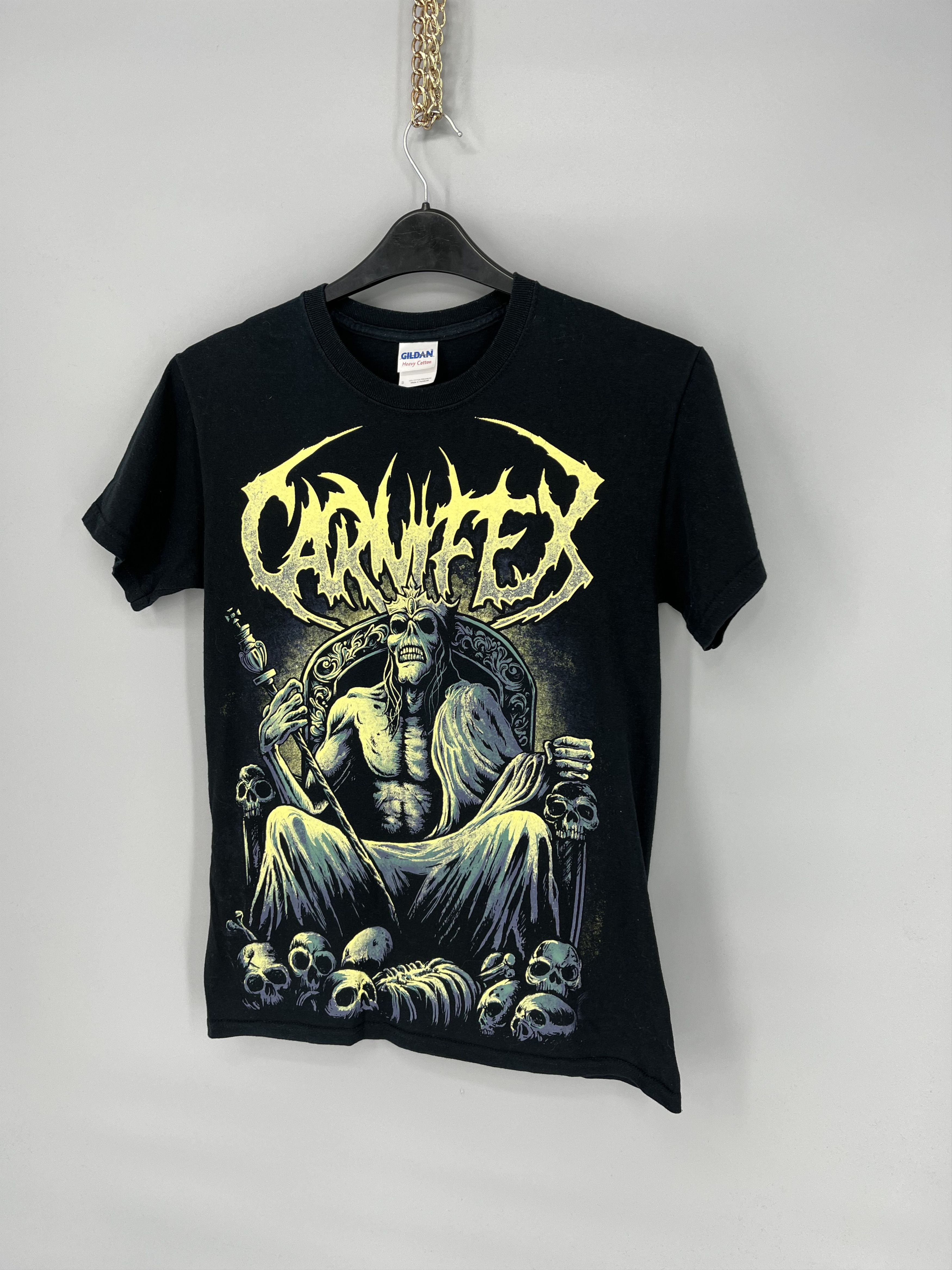 Band Tees Vintage Y2K Carnifex Deathcore Metal T-Shirt Size US S / EU 44-46 / 1 - 3 Thumbnail