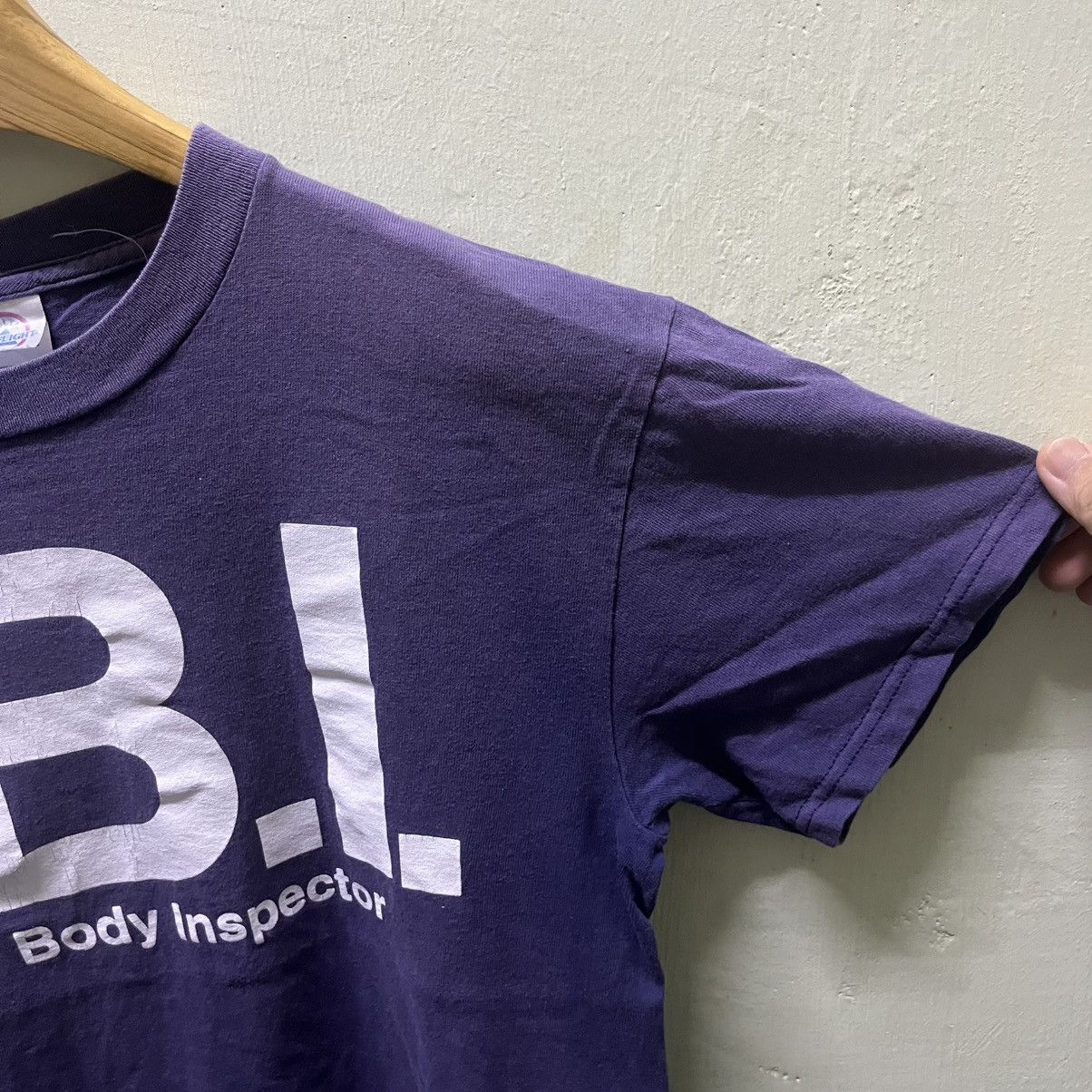 Vintage Faded Distressed Vintage Female Body Inspector Tees Size US S / EU 44-46 / 1 - 4 Thumbnail