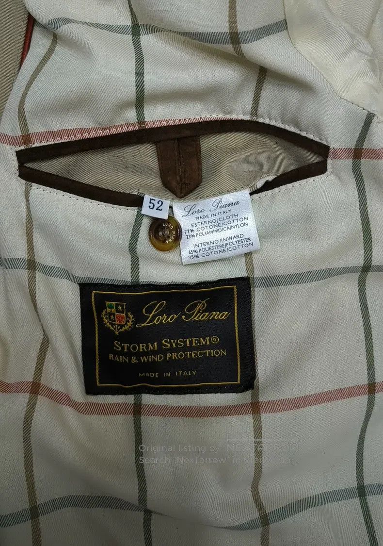 Loro Piana Loro Piana Trench coat overcoat Size US L / EU 52-54 / 3 - 4 Thumbnail