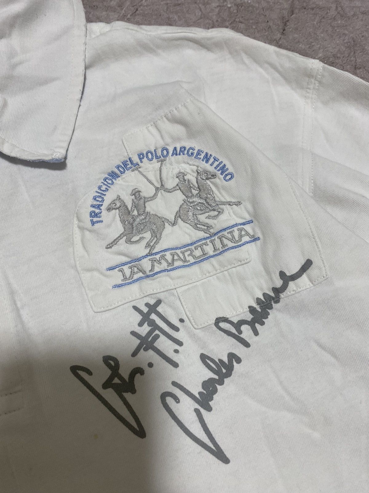 La Martina Vintage La Martina Replica Tradicion Del Polo Argentino Polo Size US XXL / EU 58 / 5 - 5 Thumbnail