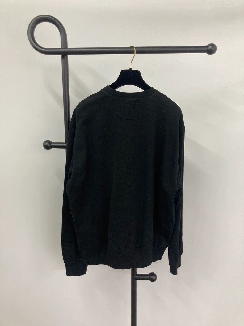 Prada Prada Black big logo sweatshirt Size US XXL / EU 58 / 5 - 2 Thumbnail