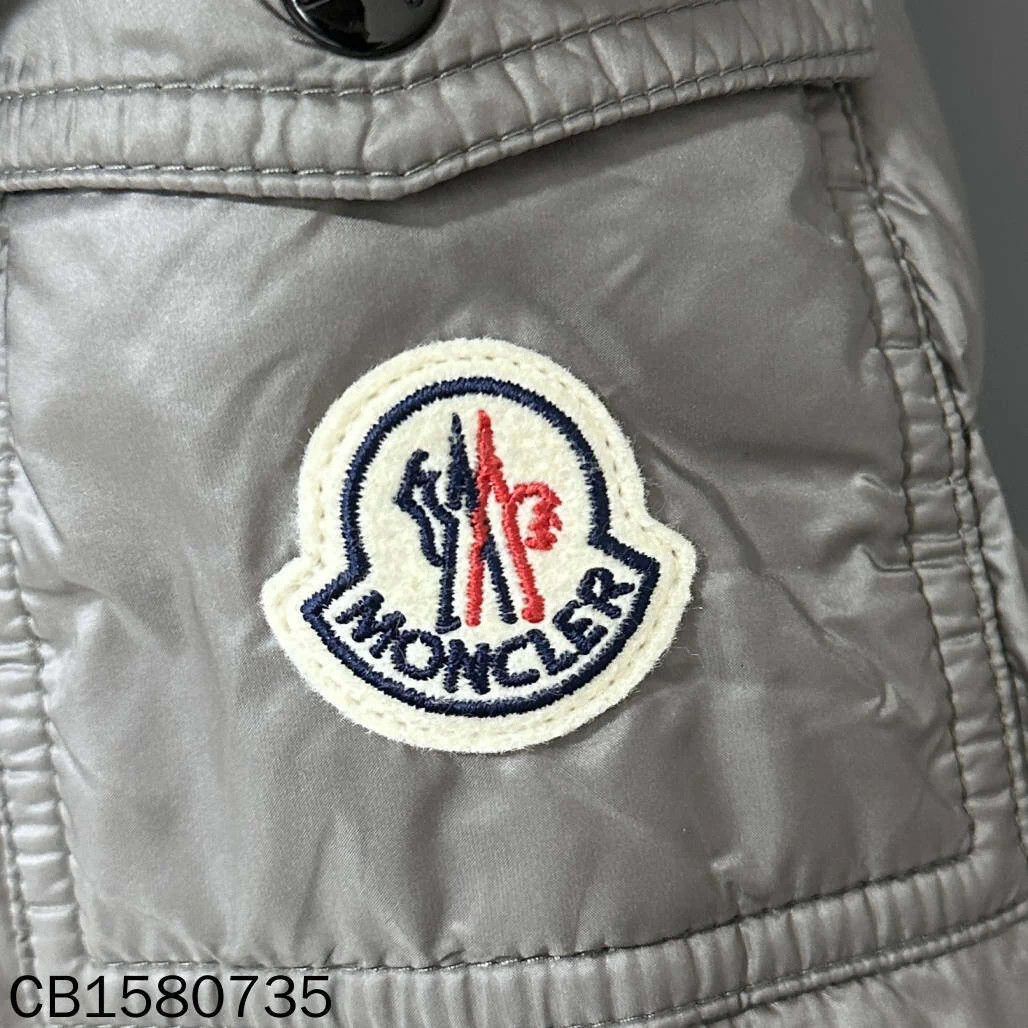 Moncler Moncler Fourmi gray hooded down jacket Size US L / EU 52-54 / 3 - 4 Thumbnail