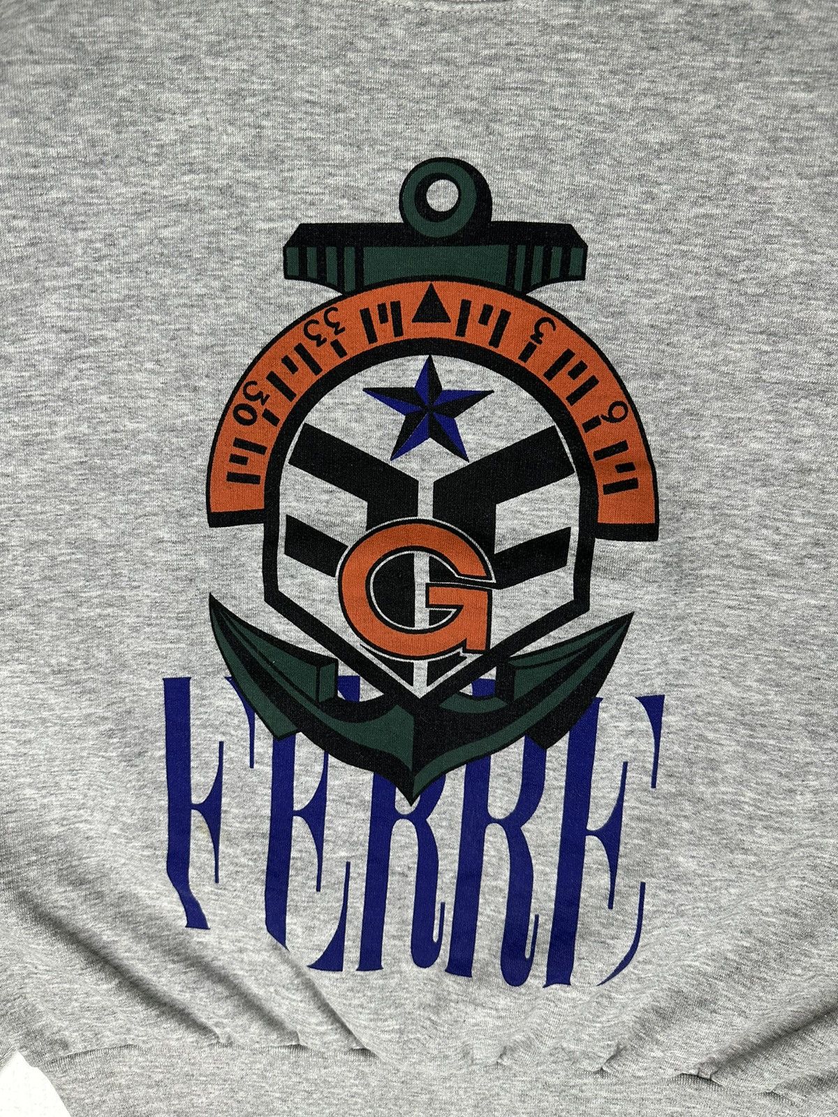 Gianfranco Ferre Vintage Gianfranco Ferre Big Print Logo Sweatshirt Size US M / EU 48-50 / 2 - 3 Thumbnail