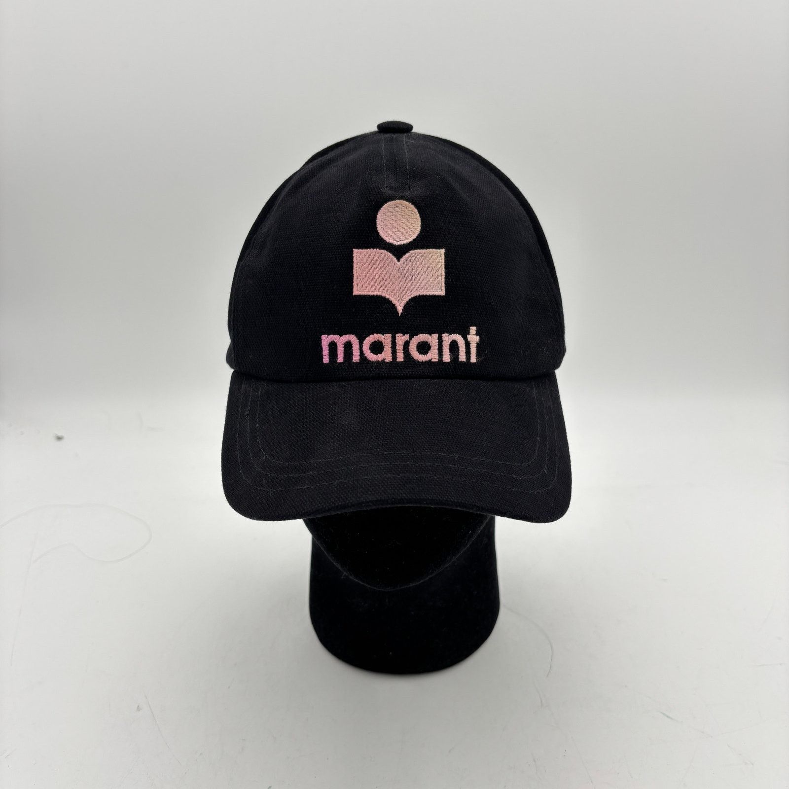 Isabel Marant Isabel Marant Tyron Pink Logo Embroidered Baseball Cap Hat Size ONE SIZE - 2 Thumbnail
