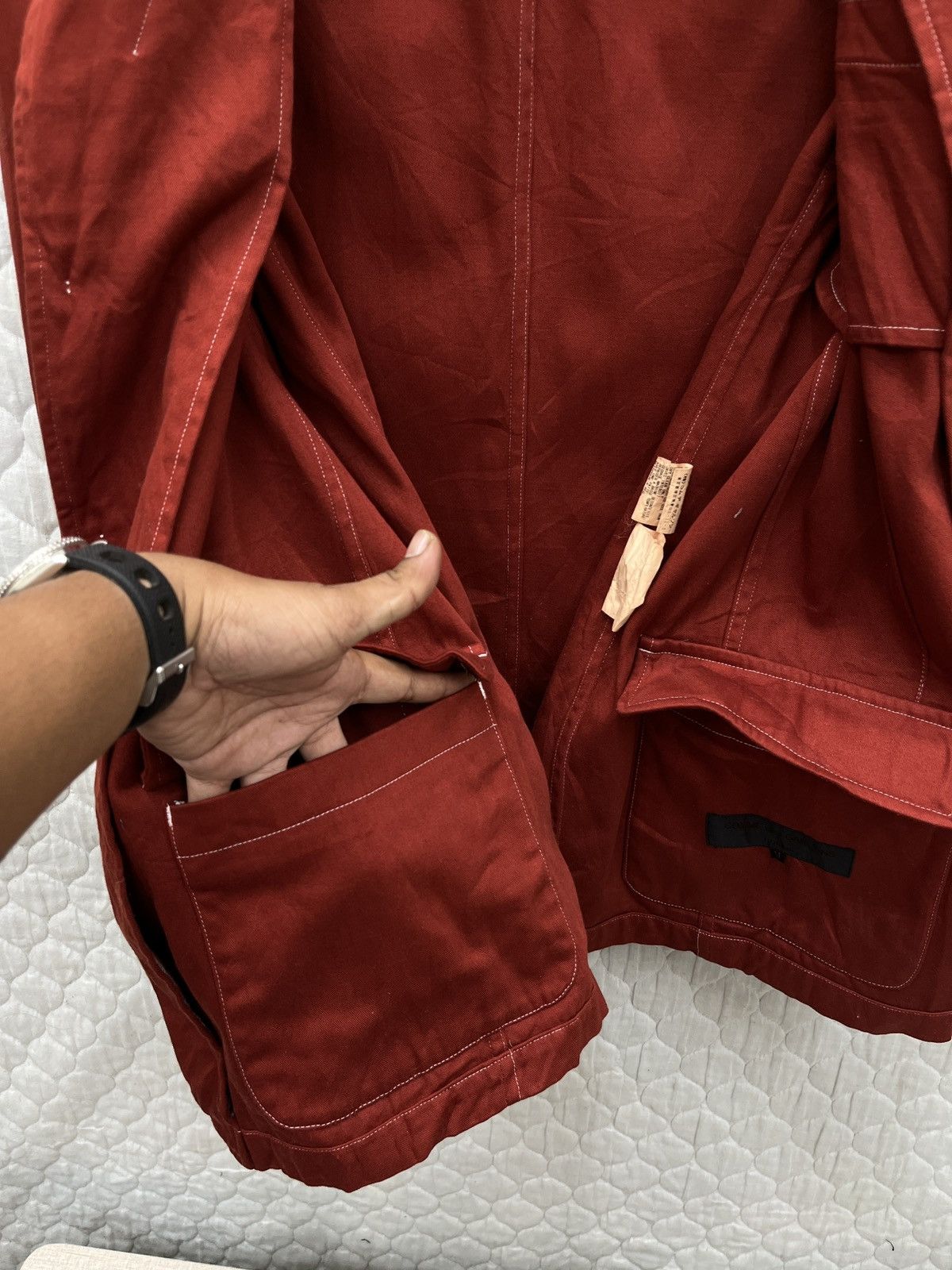 Comme des Garcons Homme 🔥🔥🔥ARCHIVE VTG COMME DES GARCONS HOMME JACKET Size US M / EU 48-50 / 2 - 15 Thumbnail