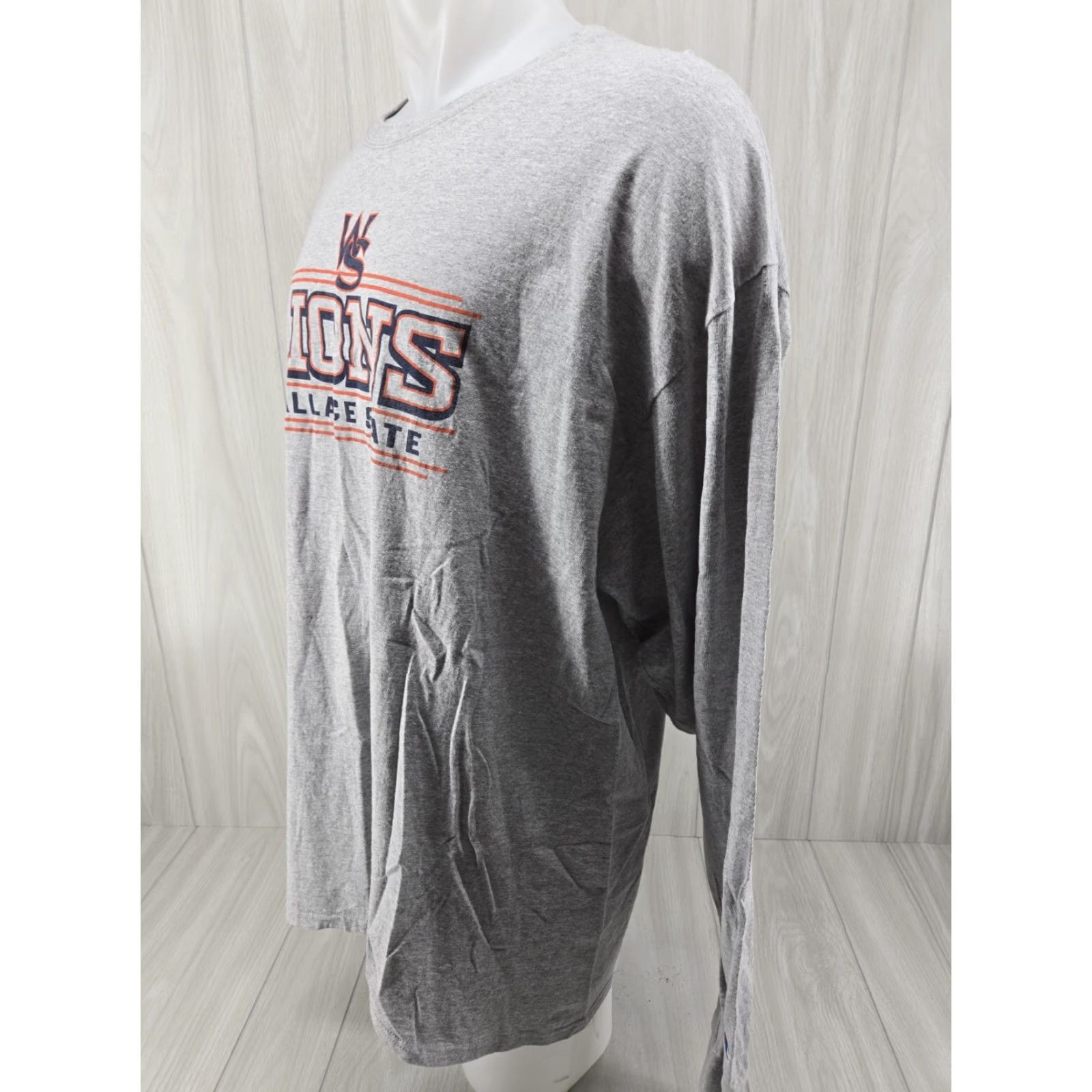 Champion Champion Wallace State Community College Shirt Mens 2XL Gray Long Sleeve Size US XXL / EU 58 / 5 - 3 Thumbnail