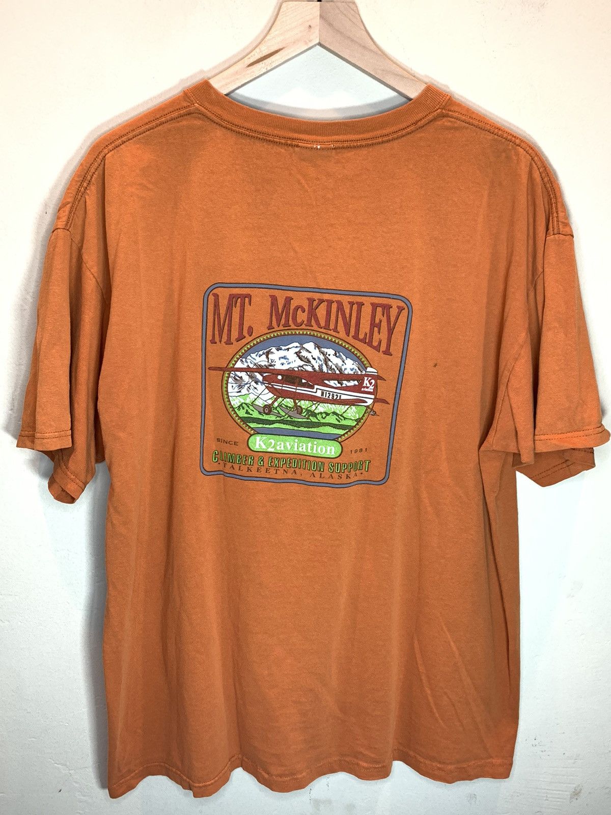 Vintage RARE* Vintage 90’s K2 Aviation Mt. McKinley Expedition Shirt Size US XL / EU 56 / 4 - 1 Thumbnail