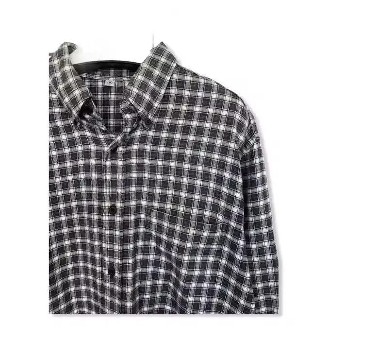 Flannel × Japanese Brand Japanese Brand Uniqlo Plaid Tartan Flannel Shirt 👕 Size US M / EU 48-50 / 2 - 2 Thumbnail