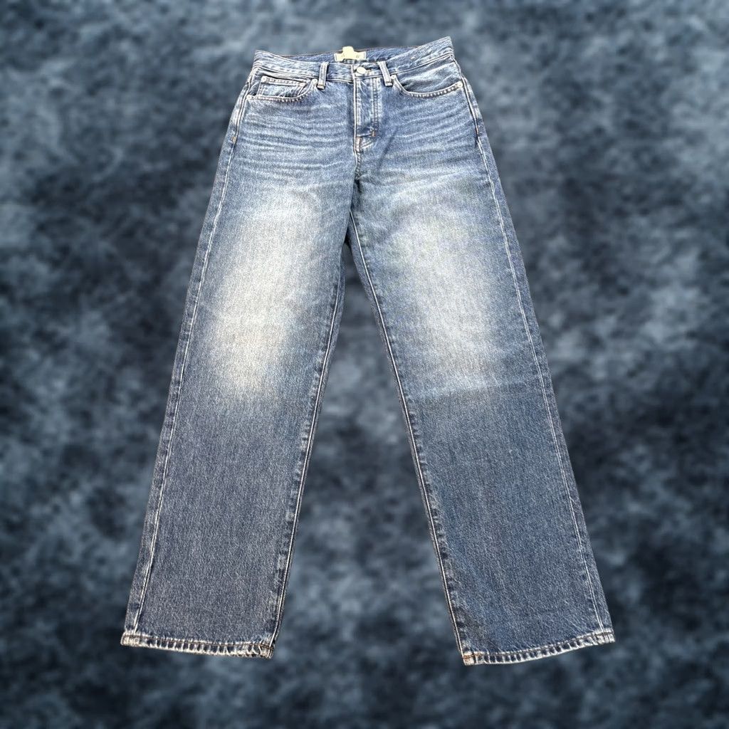 Madewell Madewell Jeans Womens 25x29 Light Blue Relaxed Straight 5-Pocket Denim Baggy Modern Classic 25 in Waist 29 in Inseam Womens Jeans Size 42" / US 20 - 1 Thumbnail