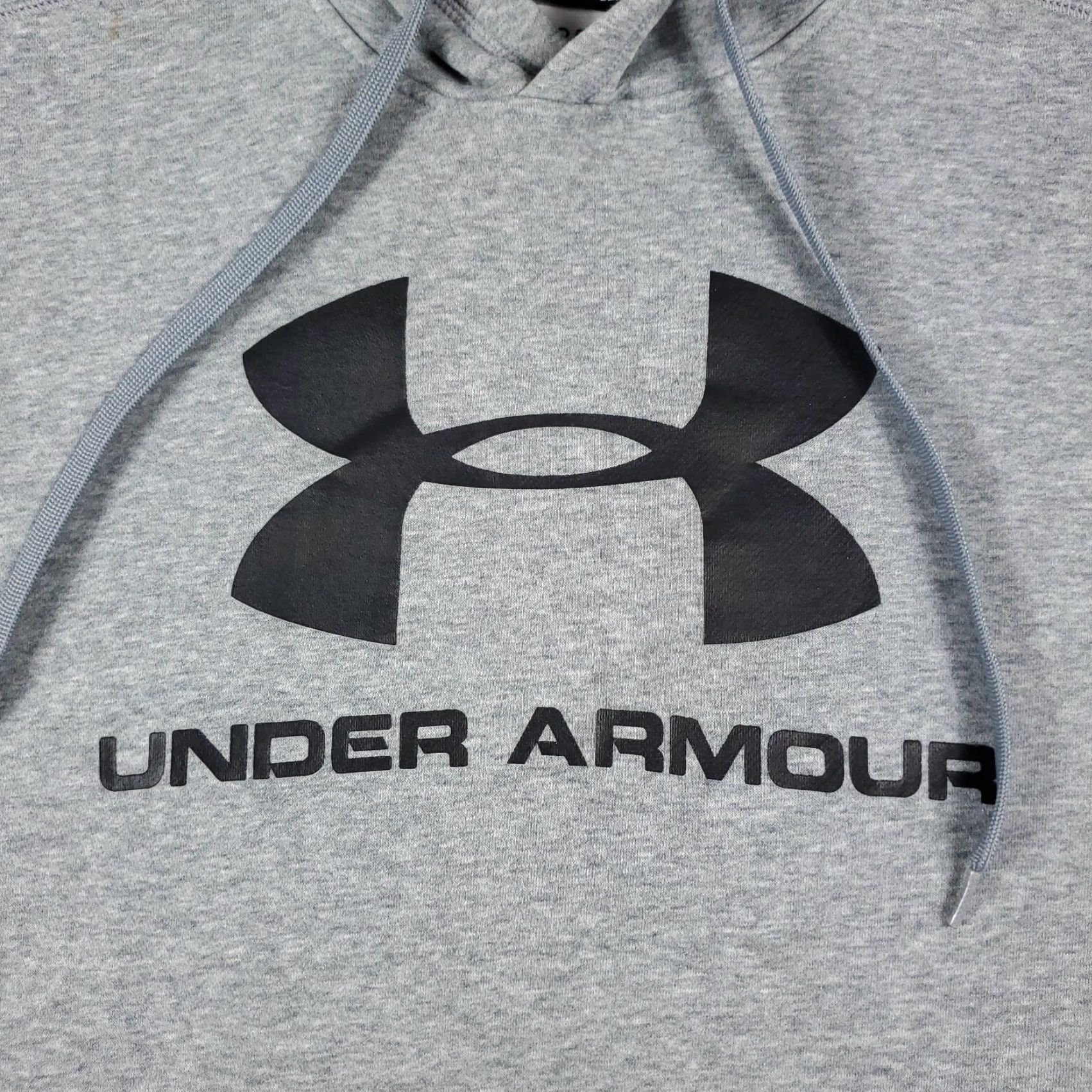 Under Armour VINTAGE Under Armour Hoodie Pullover Mens Medium Gray Casual Athletic Sweatshirt All Seasons Size US M / EU 48-50 / 2 - 2 Thumbnail