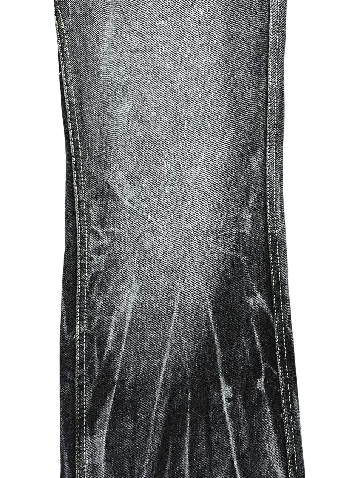 🔥💥SEMANTIC DESIGN BLOW💥 Whiskers Retro Punk FLARE Denim💥