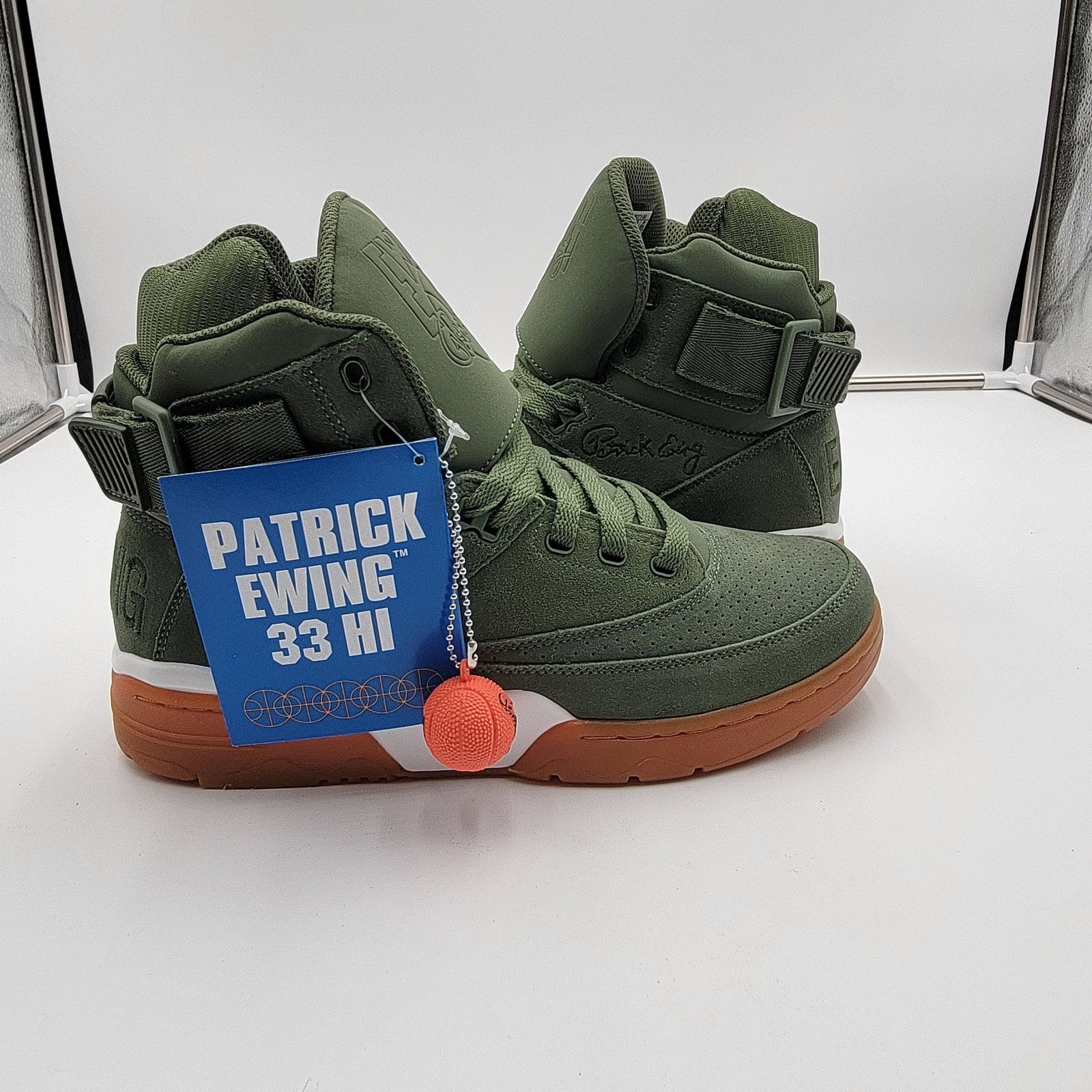 Ewing Athletics Ewing Athletics 33 Hi Chive Green/Gum Sz 9.5 1EW90212-363 Size US 9.5 / EU 42-43 - 2 Thumbnail