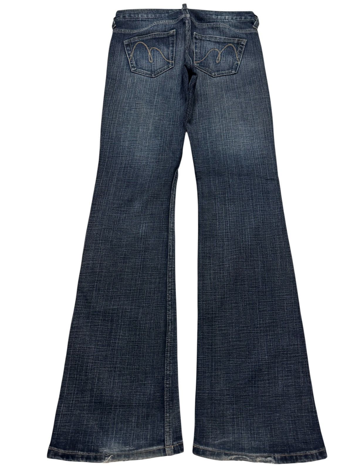 💥FLARE💥VINTAGE 90s JAPANESE THEORIA RUSTY MUDWASH BOOTCUT