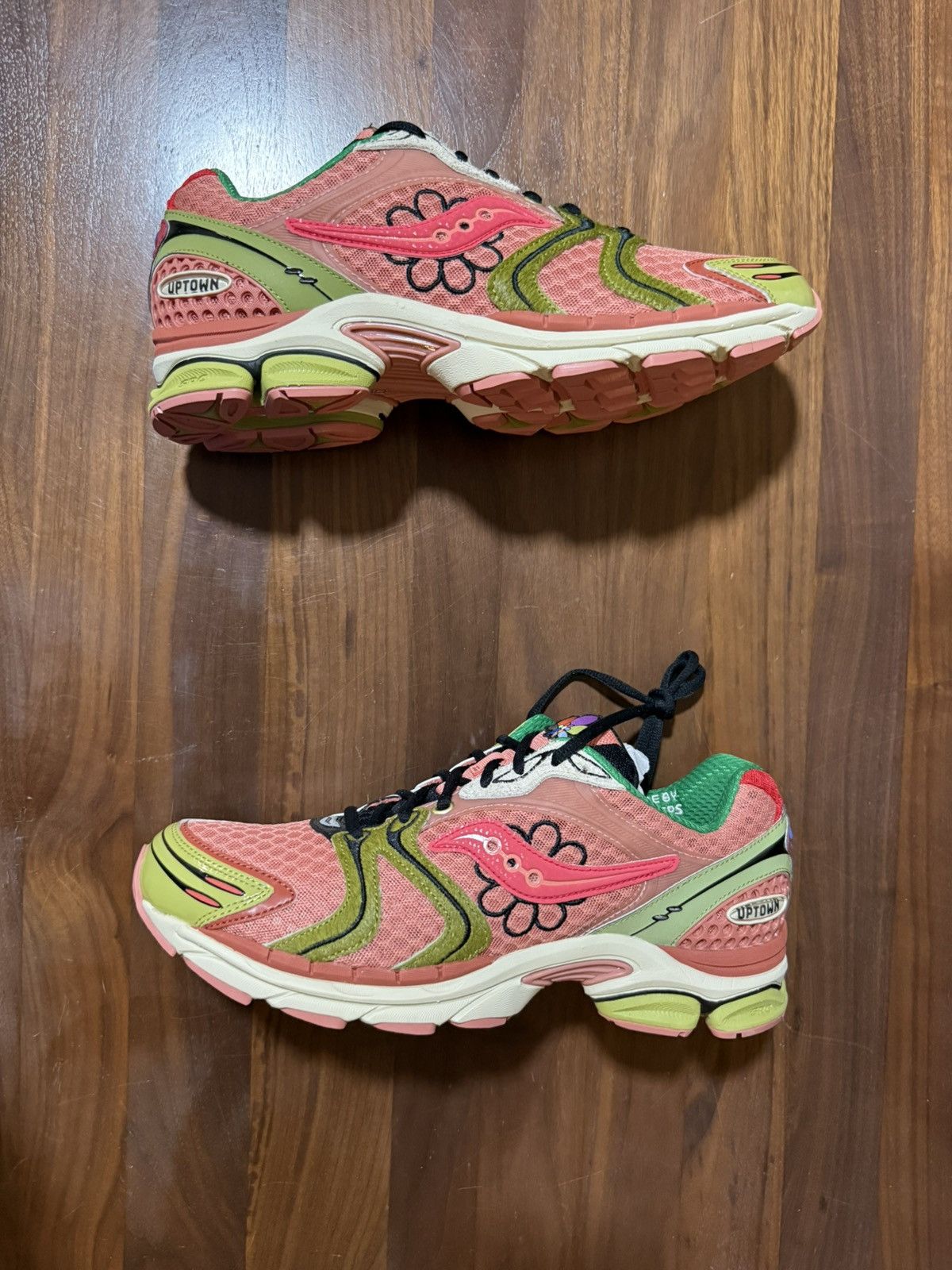 Saucony SAUCONY X JAE TIPS PROGRID TRIUMPH 4 'Peach/Leaf' Size 11 Size US 11 / EU 44 - 2 Thumbnail