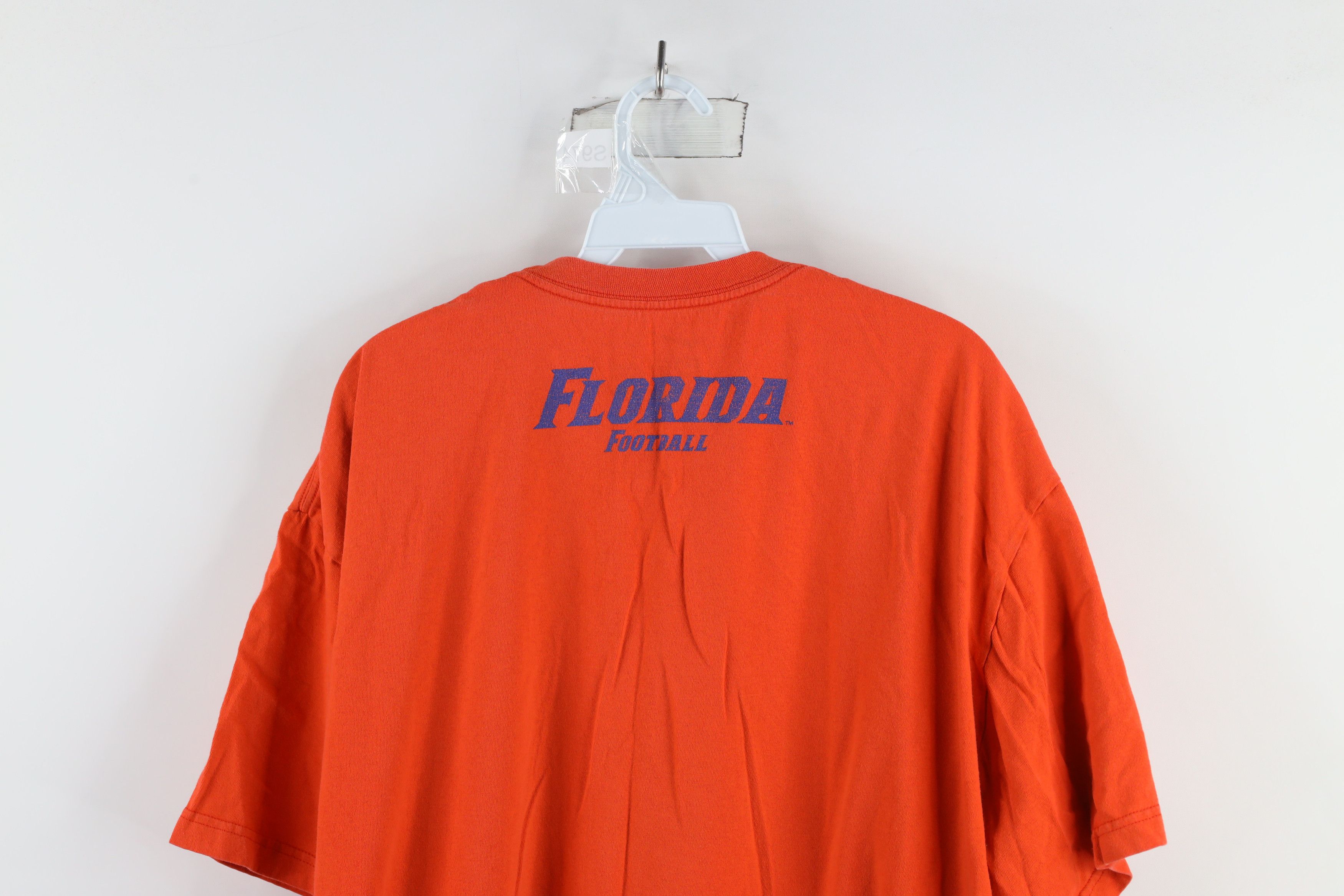 Nike × Vintage Vintage Nike Scott Mini Swoosh University of Florida T-Shirt Size US XXL / EU 58 / 5 - 11 Thumbnail