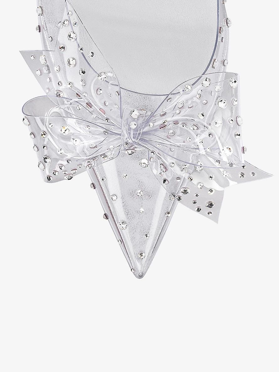Christian Louboutin o1s1wg110225 Jelly Strass 80MM in Silver Size US 6 / IT 36 - 4 Thumbnail