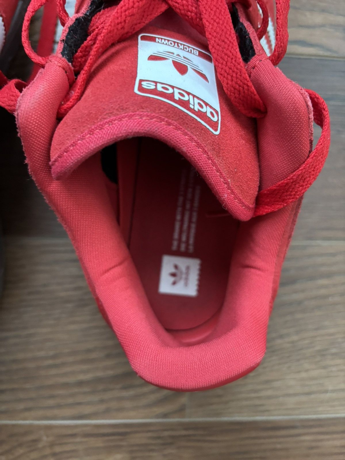 Adidas Adidas Bucktown Red/White Size 12 Size US 12 / EU 45 - 9 Thumbnail
