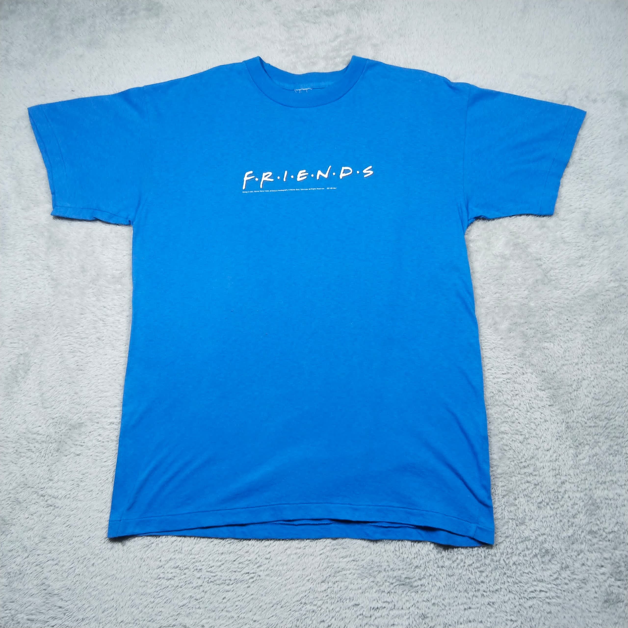 Vintage × Warner Bros VINTAGE 2001 FRIENDS WARNER BROS PROMO T SHIRT Size US M / EU 48-50 / 2 - 1 Thumbnail