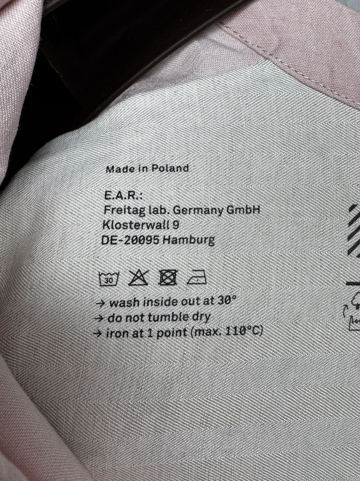 Freitag Freitag E383 Female Linen Modal Blend ss shirt size L Size L / US 10 / IT 46 - 10 Thumbnail