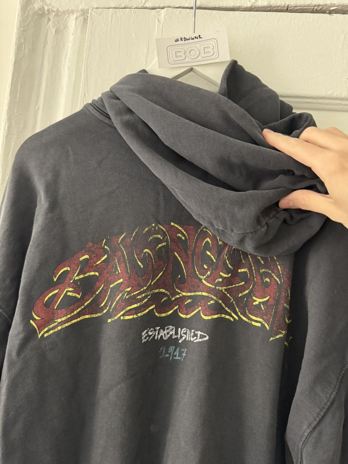 Balenciaga Balenciaga Offshore Hoodie S Size US S / EU 44-46 / 1 - 10 Thumbnail