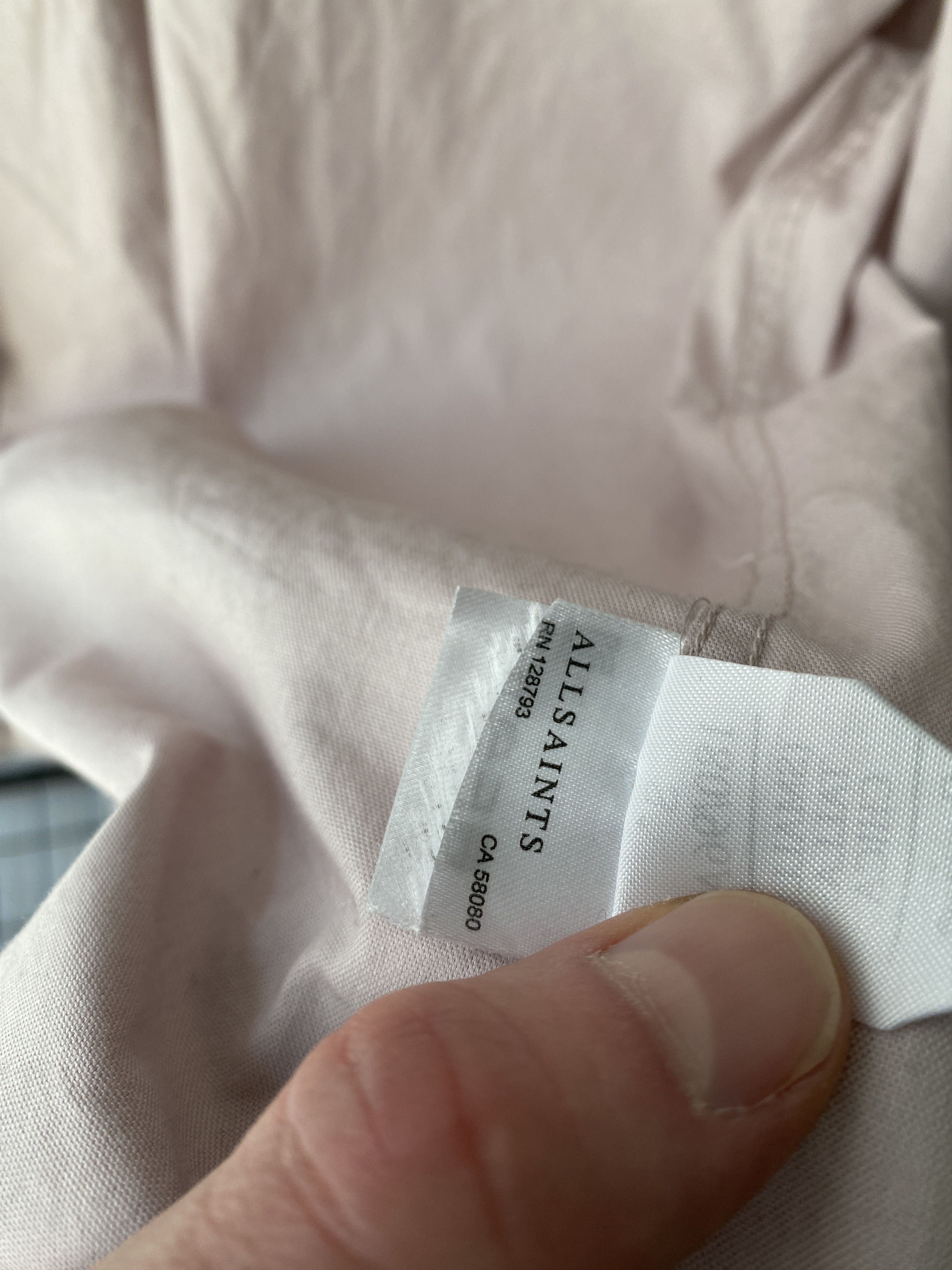 Allsaints AllSaints ALL SAINTS shirt size S Size US S / EU 44-46 / 1 - 9 Thumbnail
