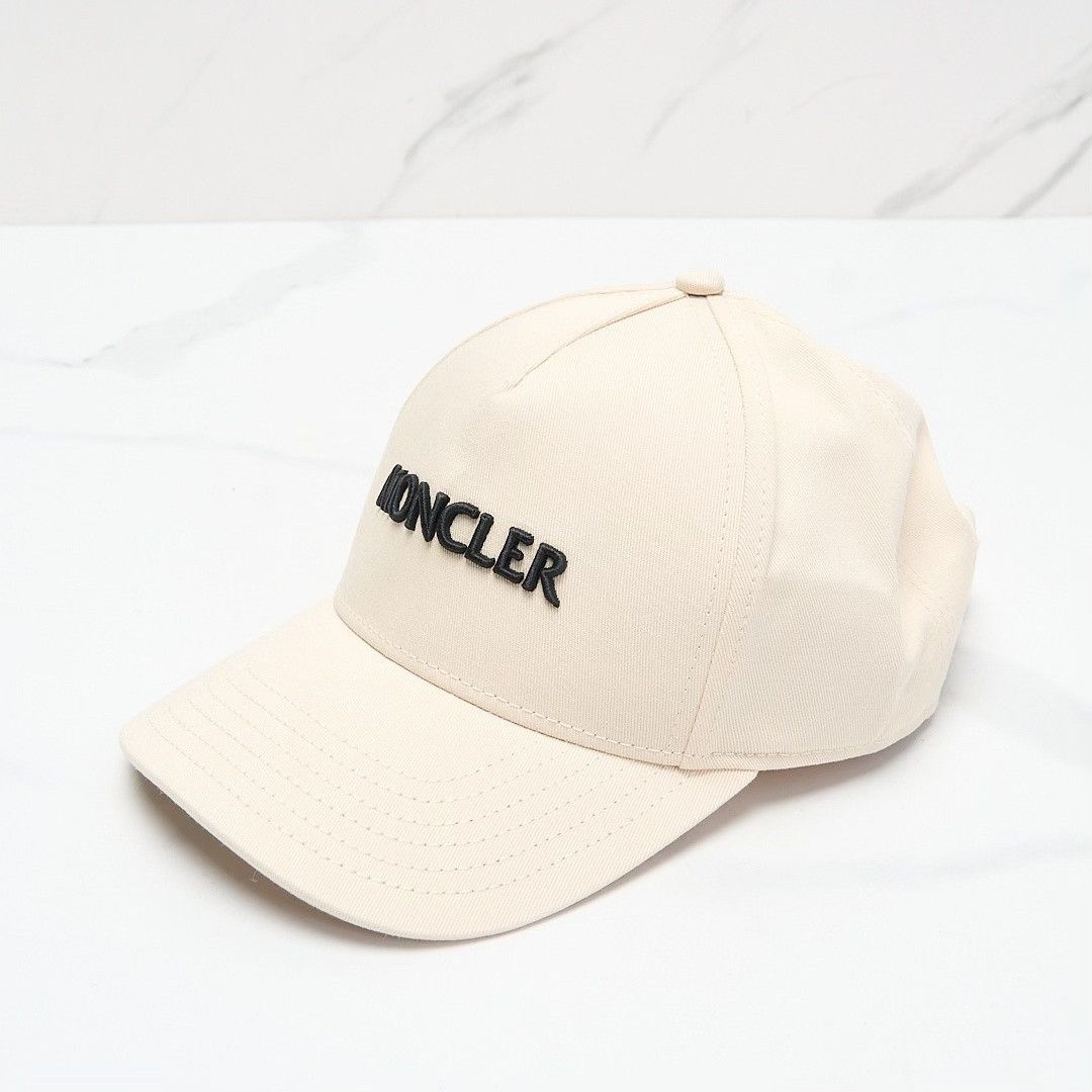Moncler Moncler Uni Logo Embroidered Cap Size ONE SIZE - 4 Thumbnail