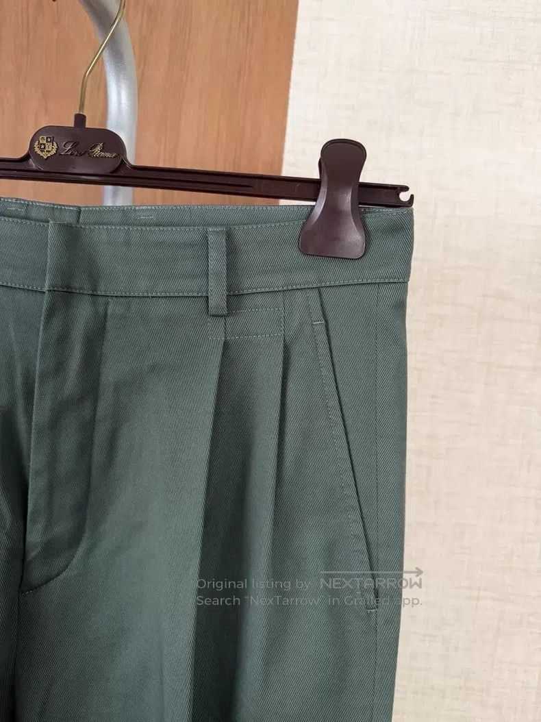 Hermes Hermes Men's casual pants made of gabardine for spring and Size US 40 / EU 56 - 3 Thumbnail
