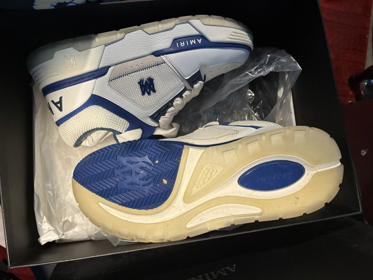Amiri Amiri ma-1 white/blue Size US 10 / EU 43 - 10 Thumbnail